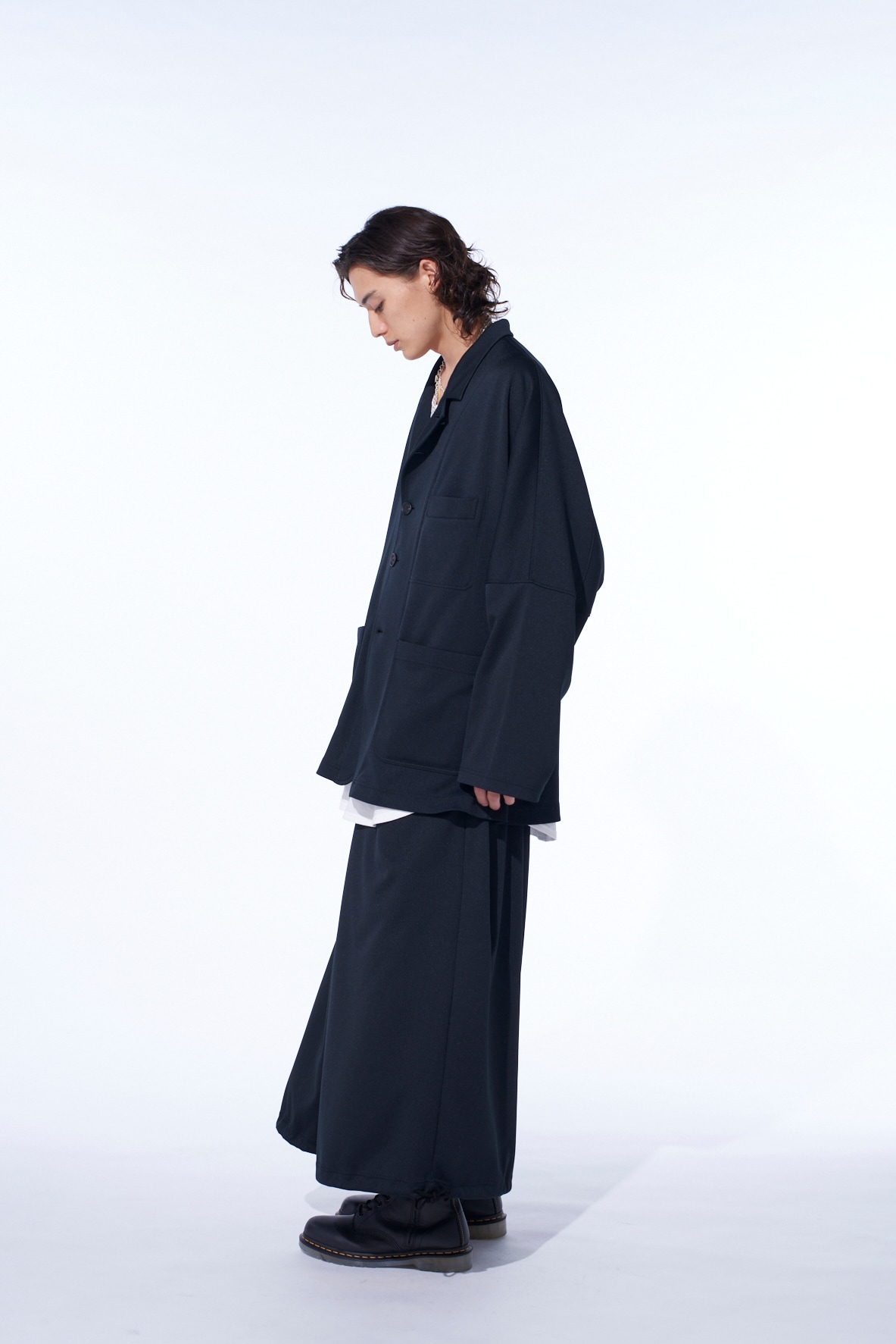PE/SMOOTH YOKE SLEEVE JACKET