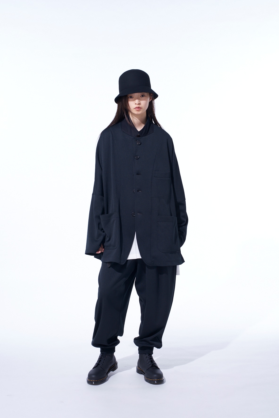 PE/SMOOTH YOKE SLEEVE JACKET