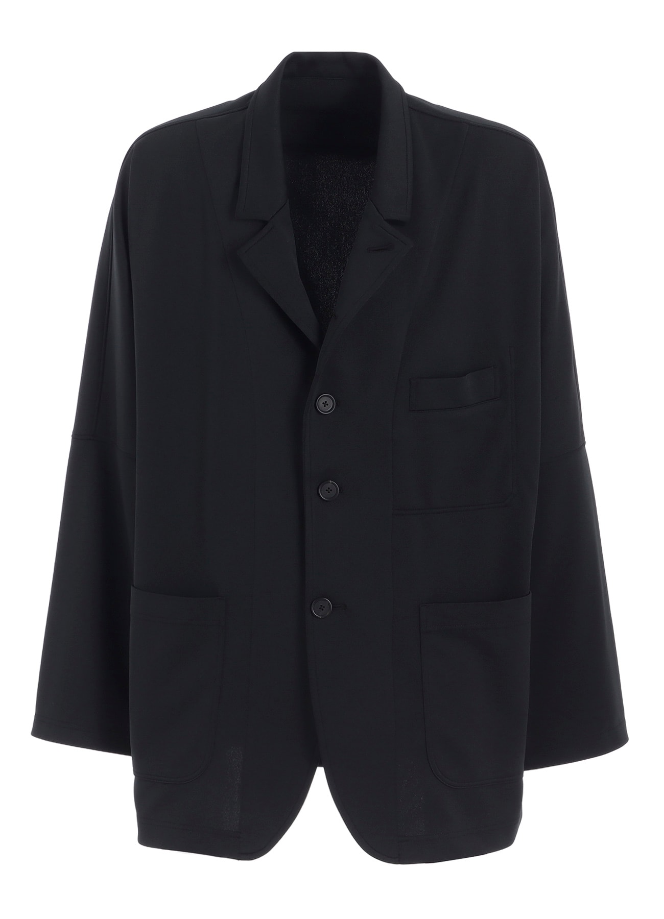 PE/SMOOTH YOKE SLEEVE JACKET(M Black): S'YTE｜THE SHOP YOHJI