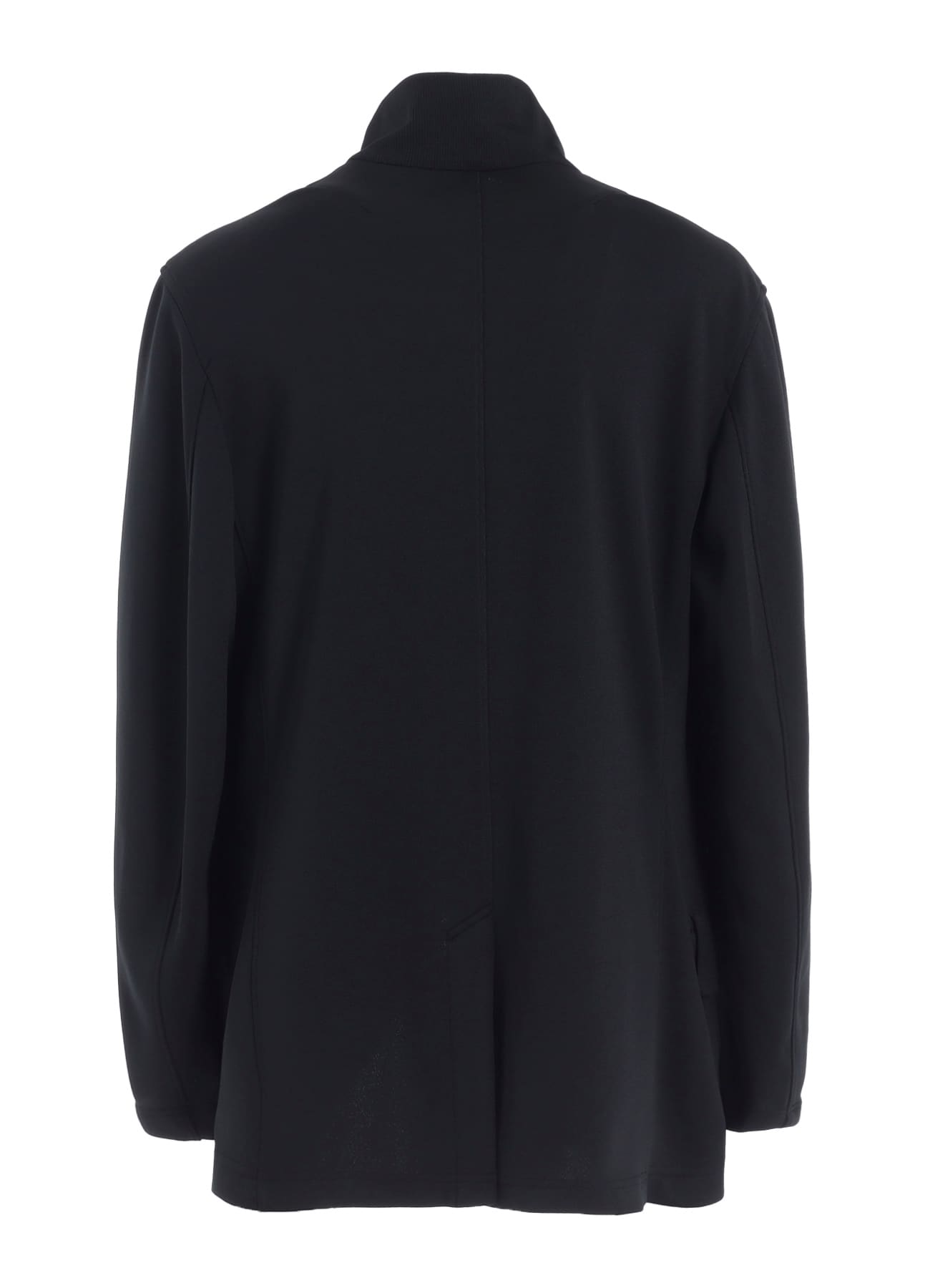 PE/SMOOTH ZIPPER THREAD TURTLE NECK JACKET
