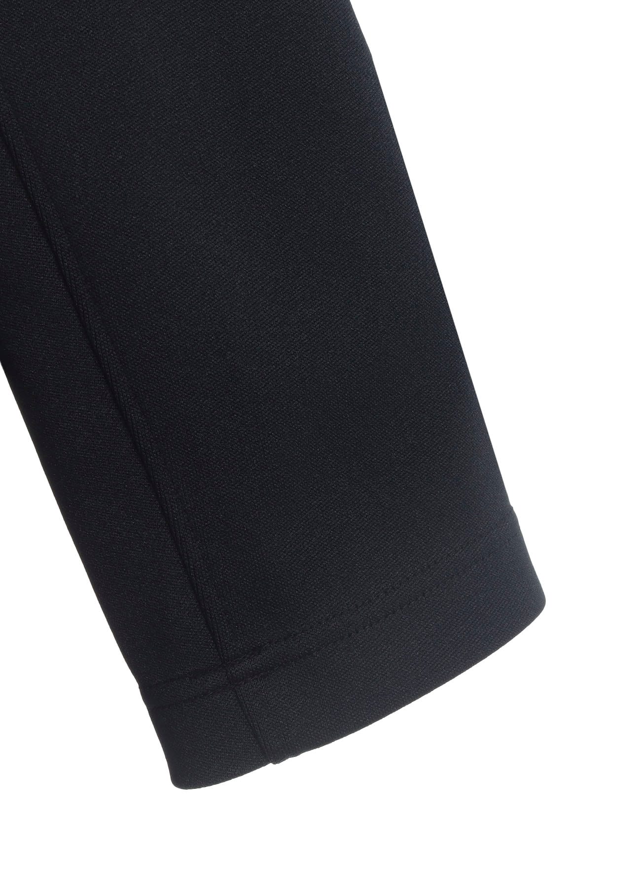 PE/SMOOTH ZIPPER THREAD TURTLE NECK JACKET
