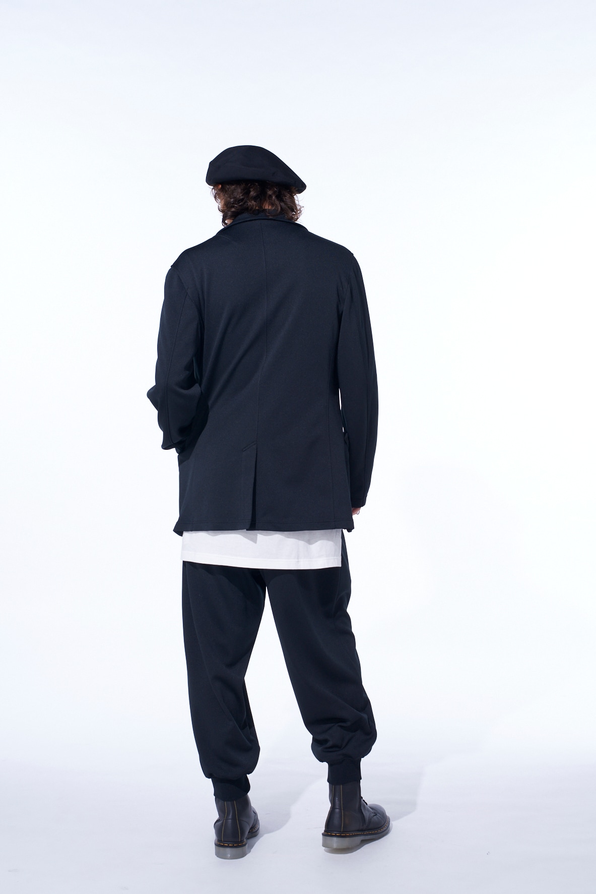 PE/SMOOTH ZIPPER THREAD TURTLE NECK JACKET