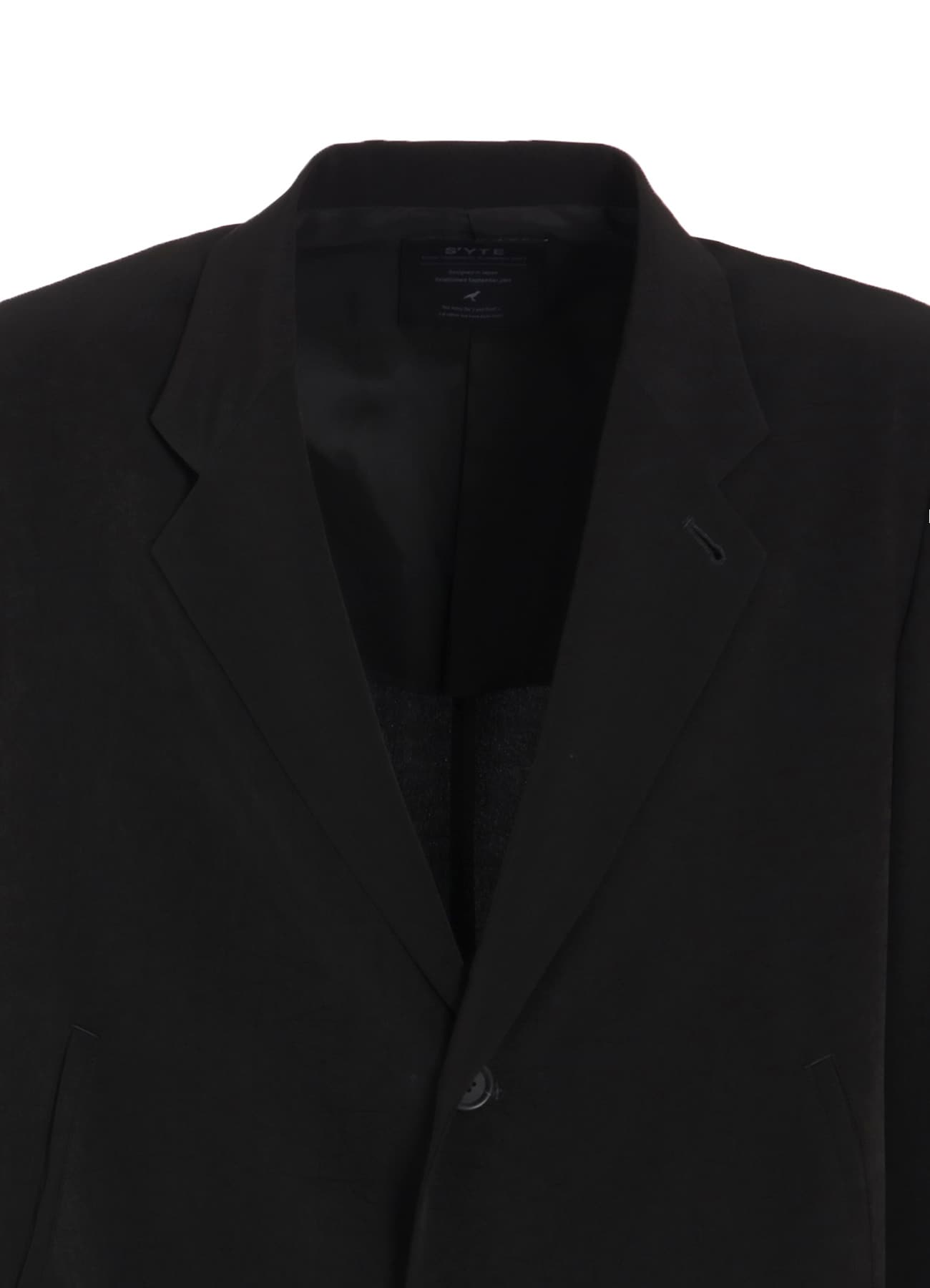 CREPE de CHINE LONG TAILORED JACKET