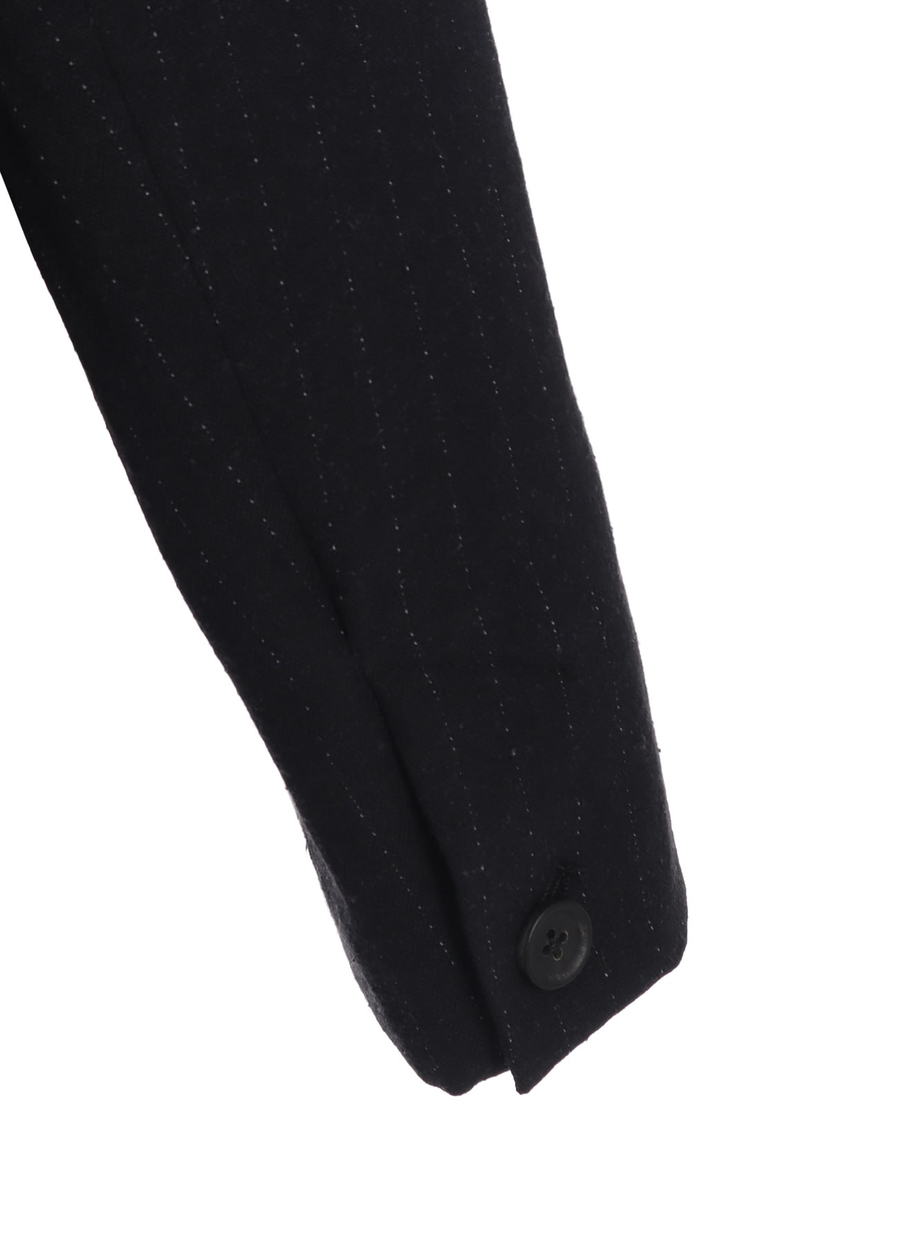 STRIPED SILK ANGORA WOOL 6 BUTTONS TAILORED JACKET