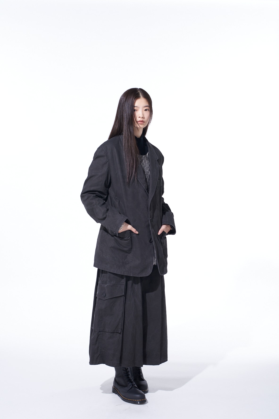 PIGMENT PRINT RIPSTOP WORK JACKET