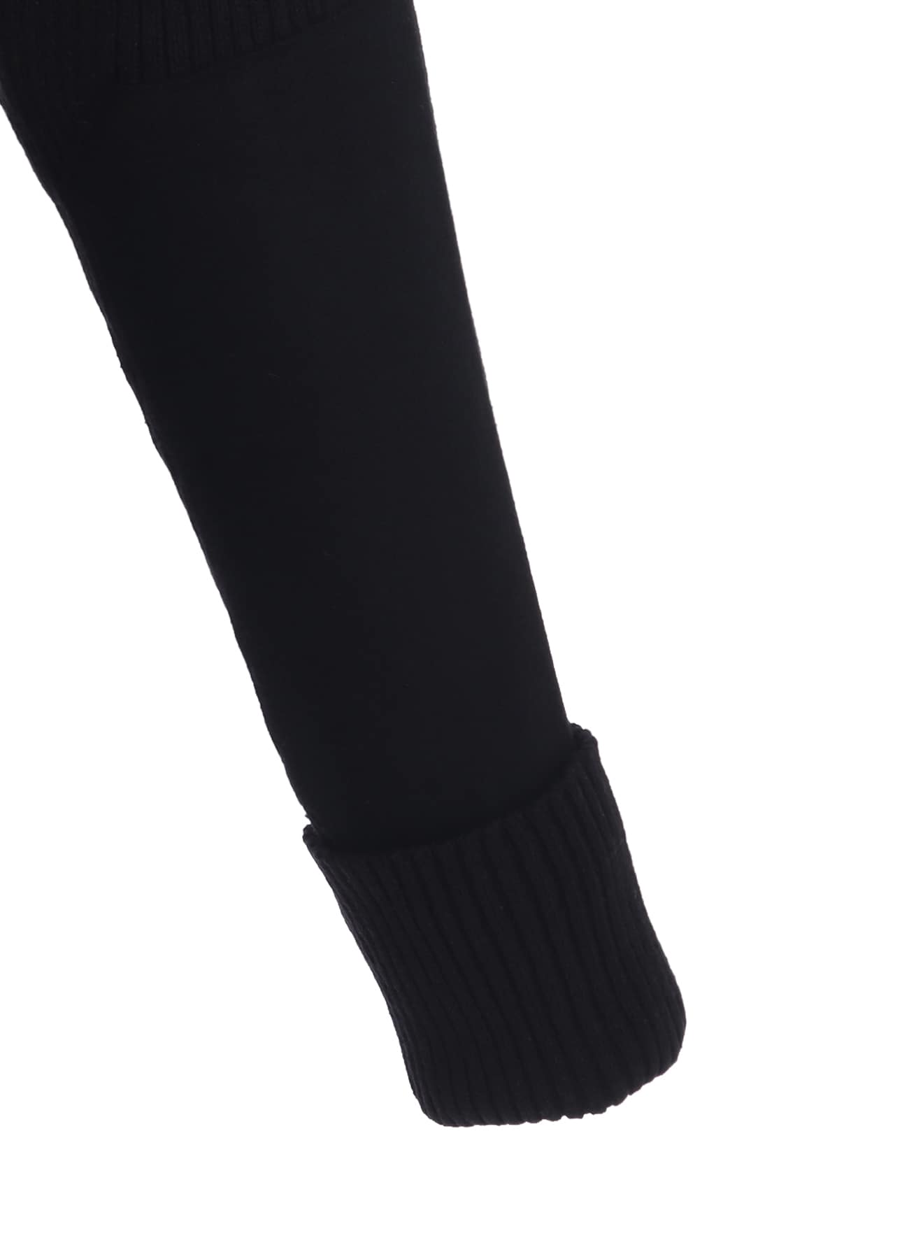 7G WOOL COTTON RIB ZIP-UP  WITH FLANNEL SHOULDER AND ELBOW PATCHES