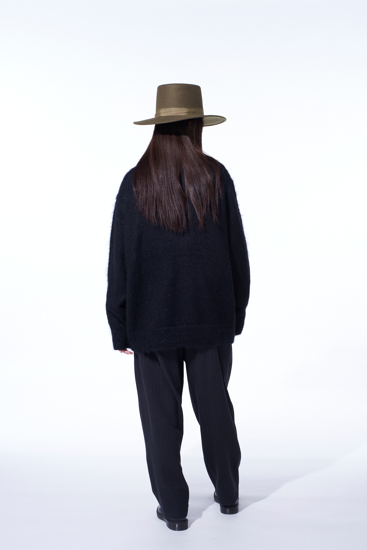 5G BRUSHED MOHAIR PULLOVER