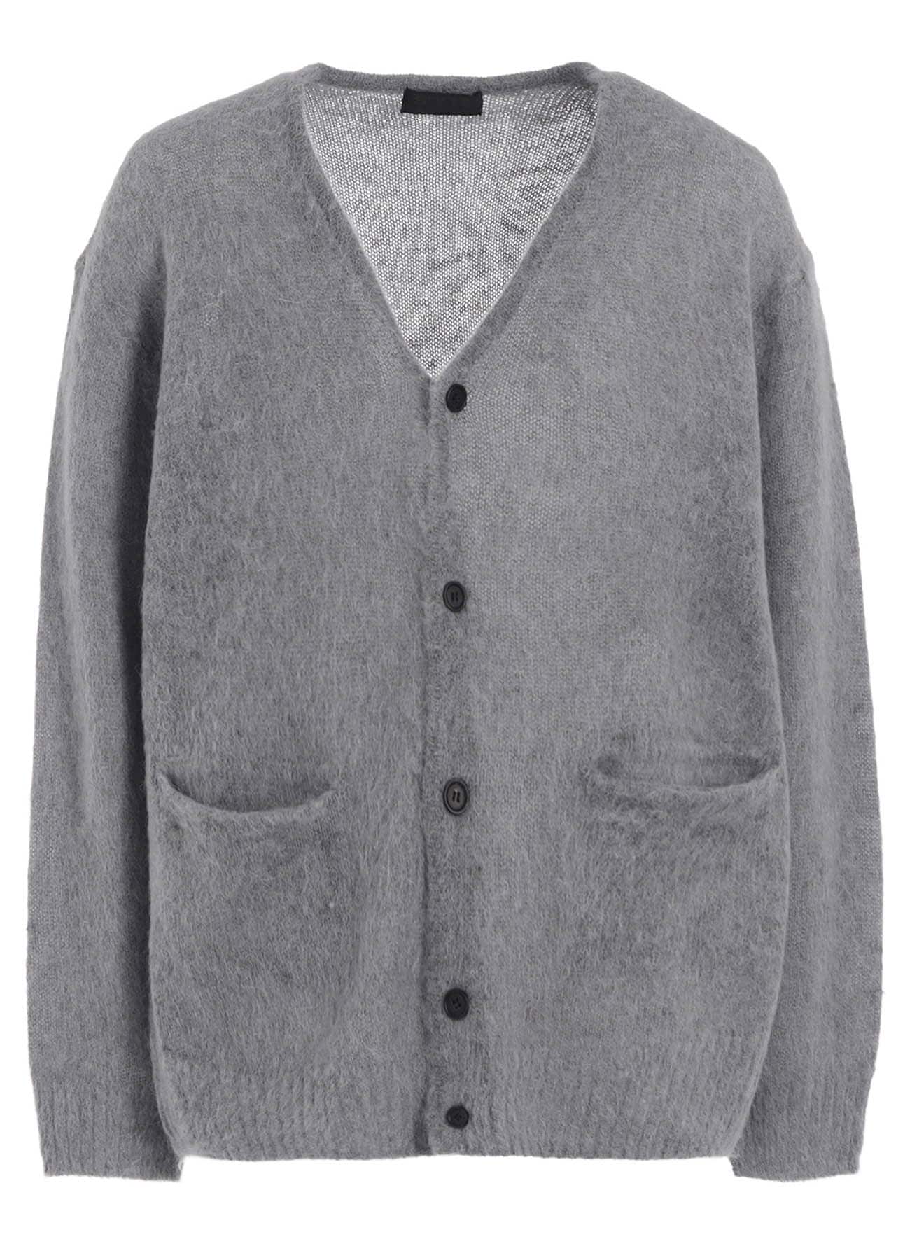 5G BRUSHED MOHAIR CARDIGAN