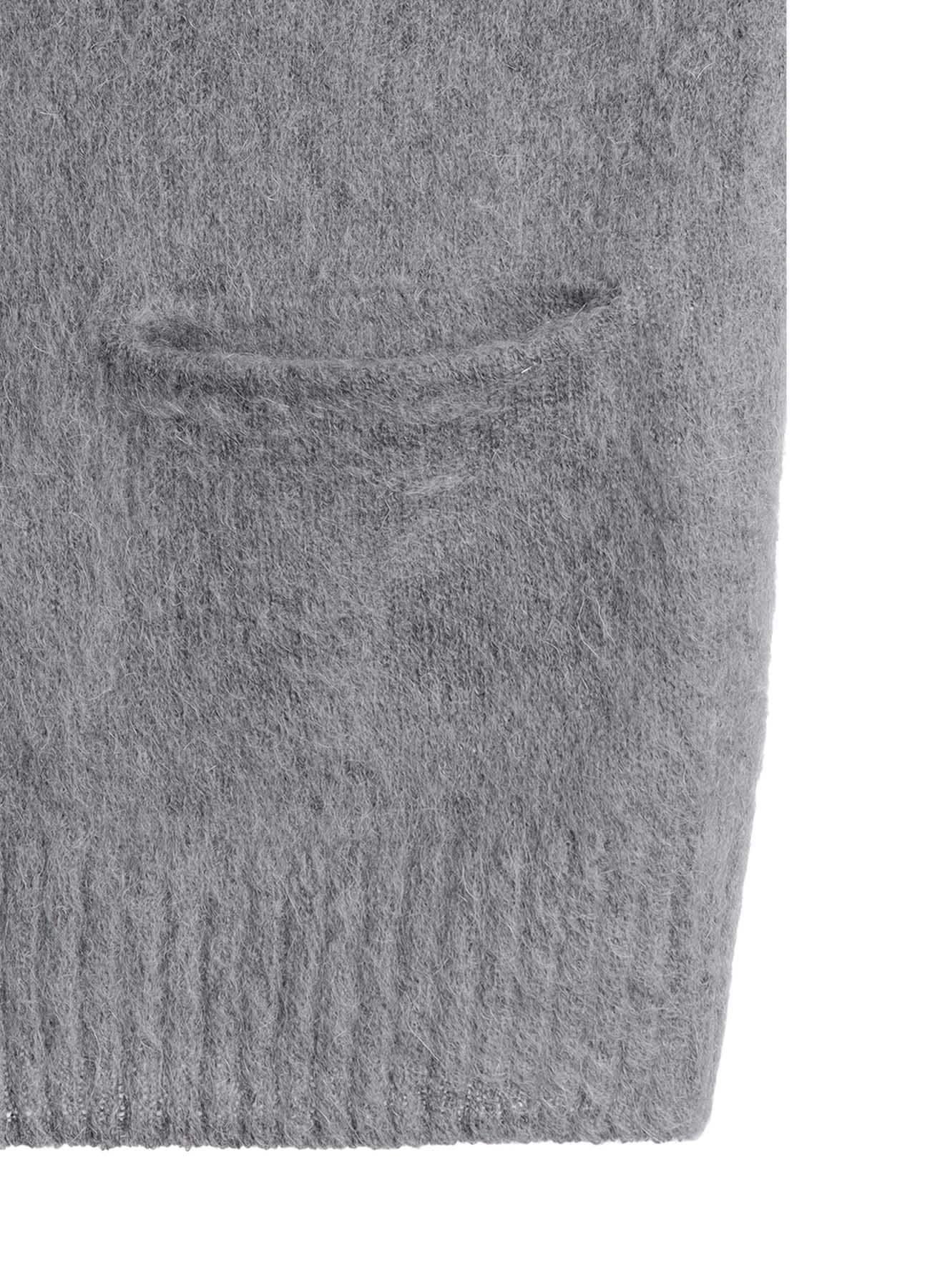 5G BRUSHED MOHAIR CARDIGAN