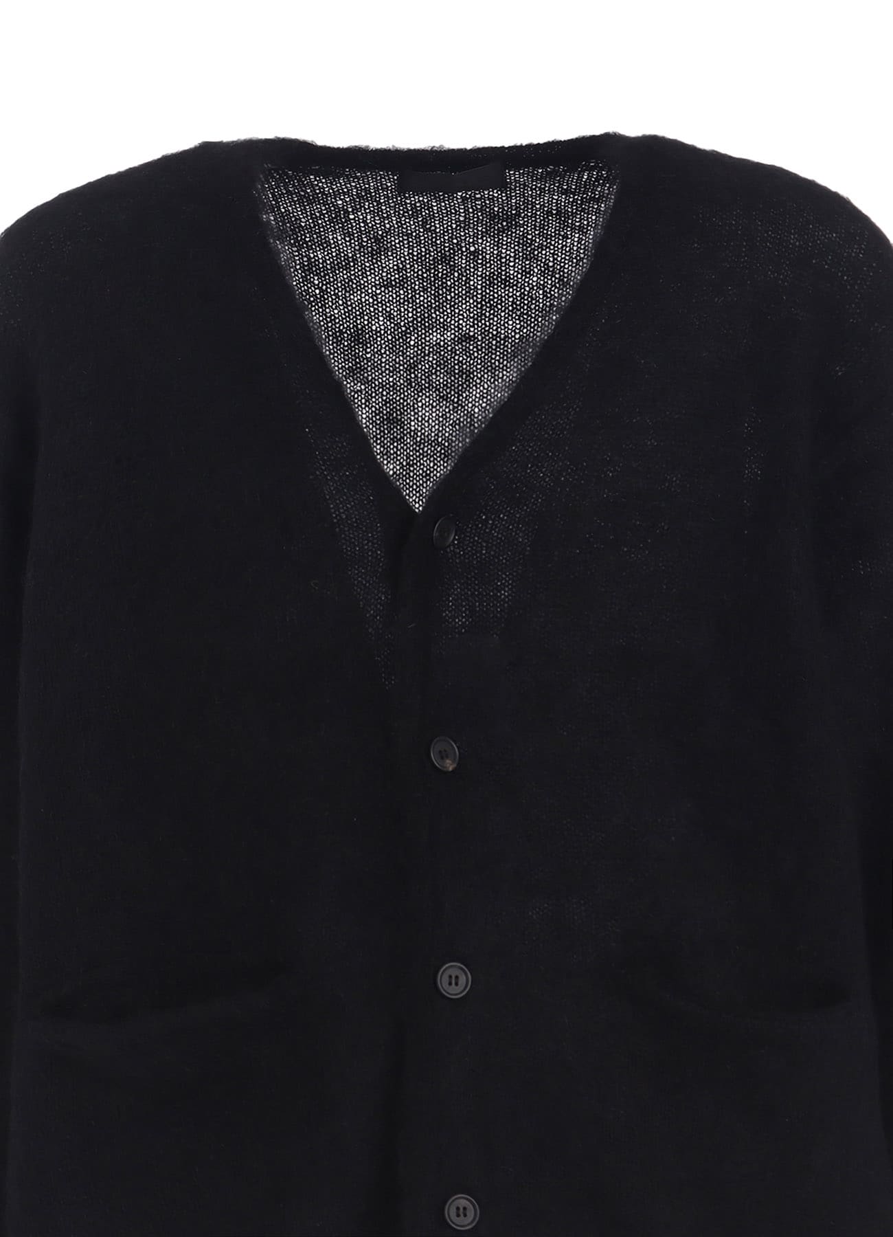 5G BRUSHED MOHAIR CARDIGAN