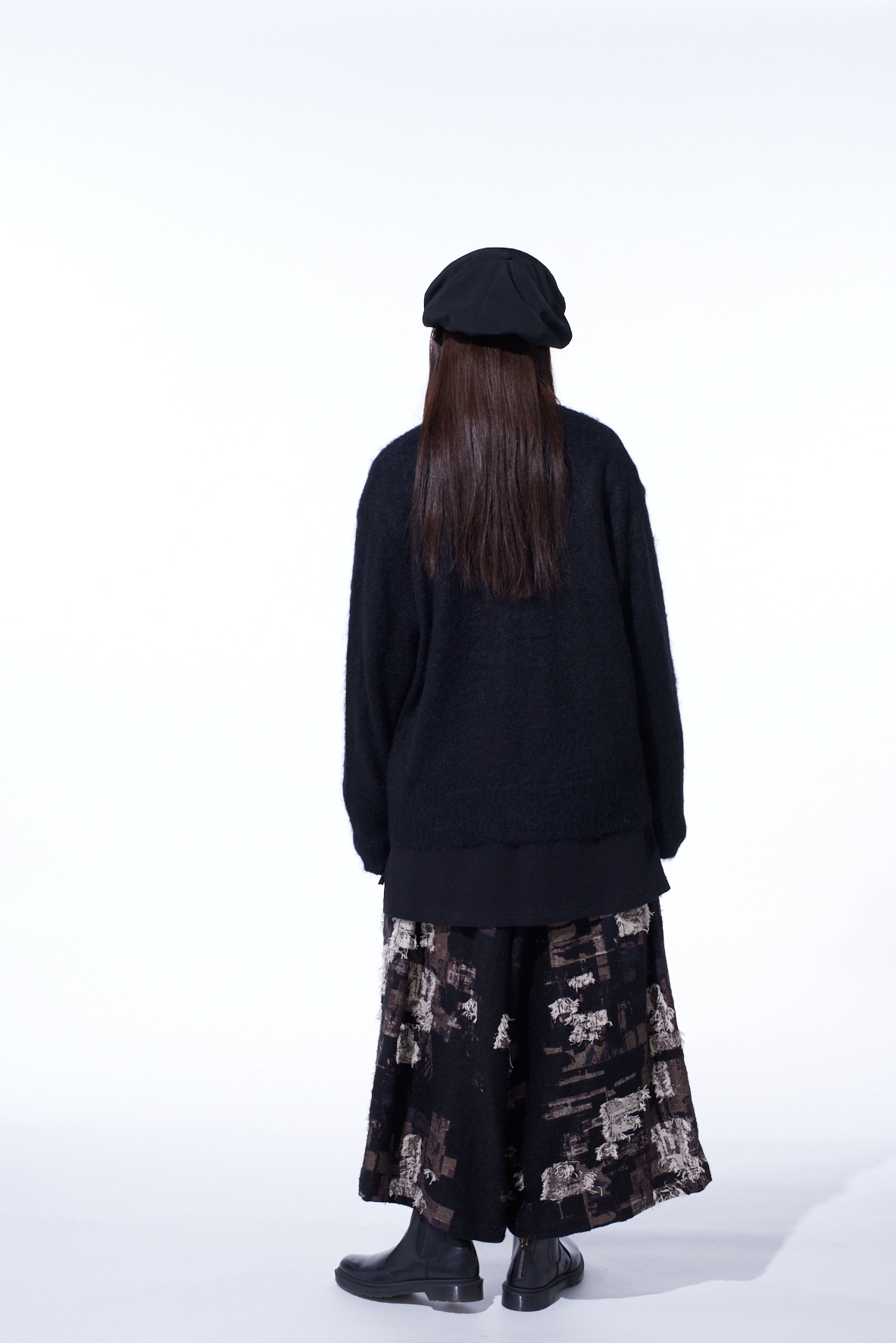 5G BRUSHED MOHAIR CARDIGAN