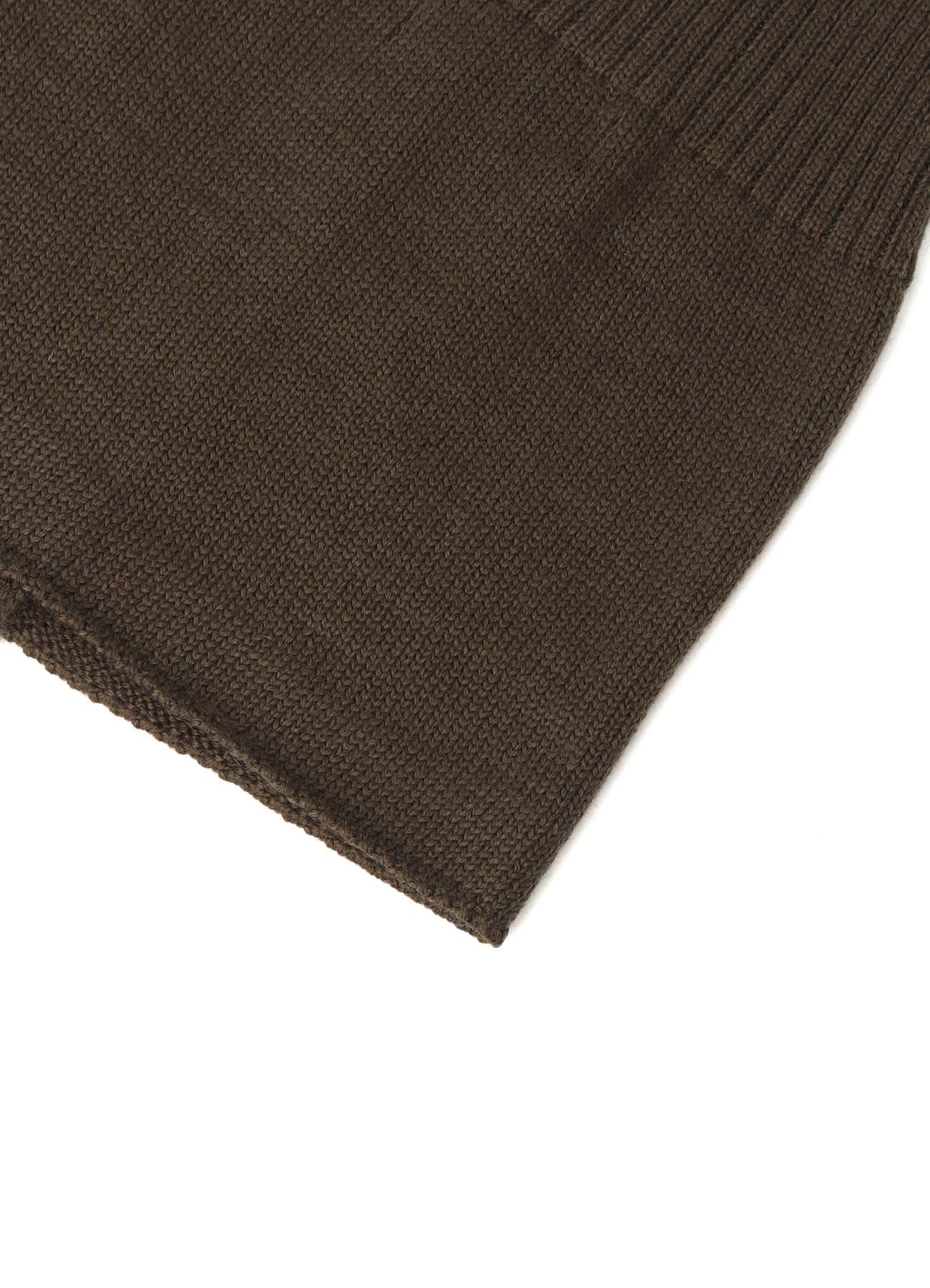 WOOL ACRYLIC JERSEY NECK WARMER