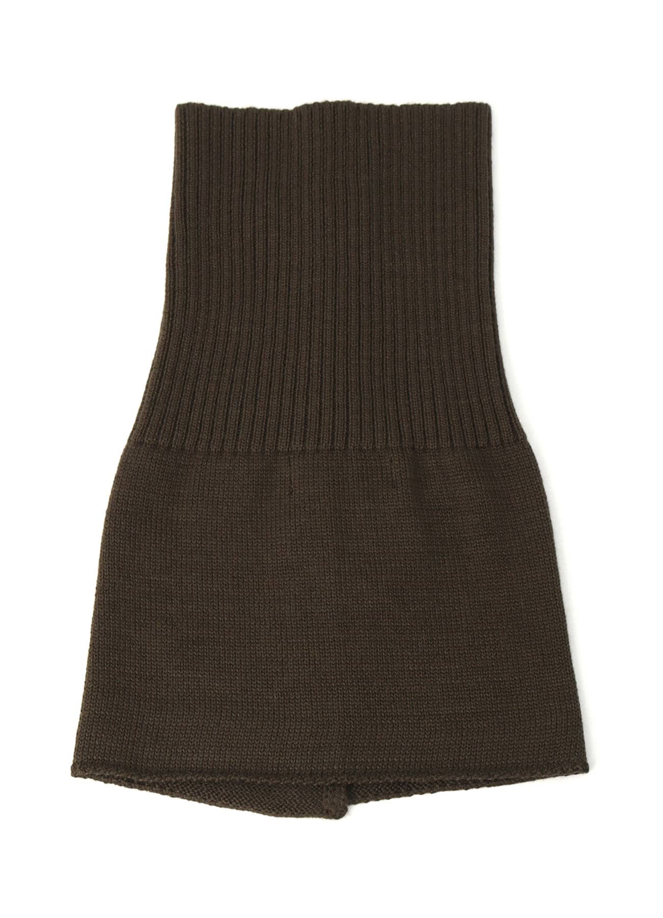 WOOL ACRYLIC JERSEY NECK WARMER