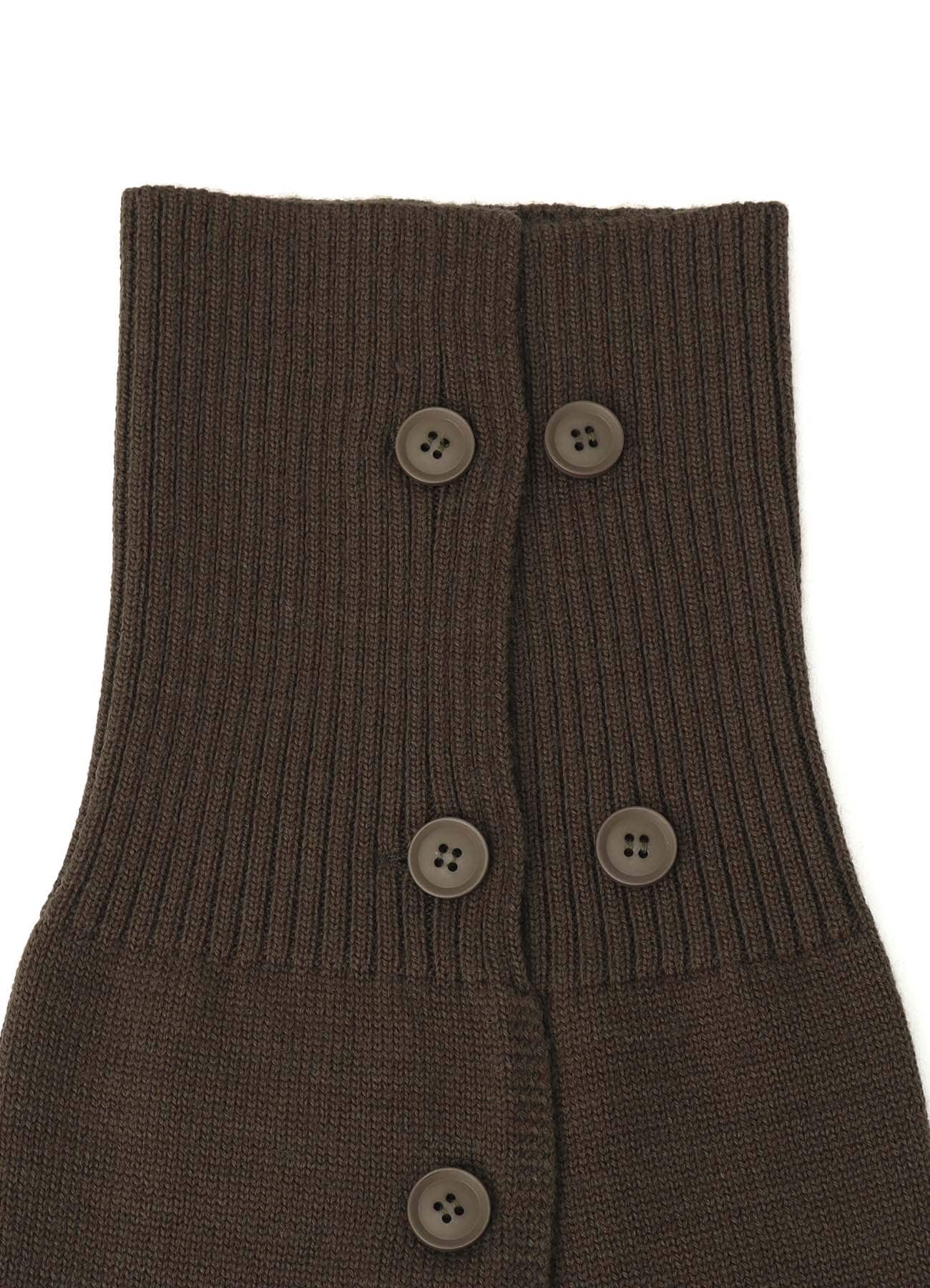 WOOL ACRYLIC JERSEY NECK WARMER