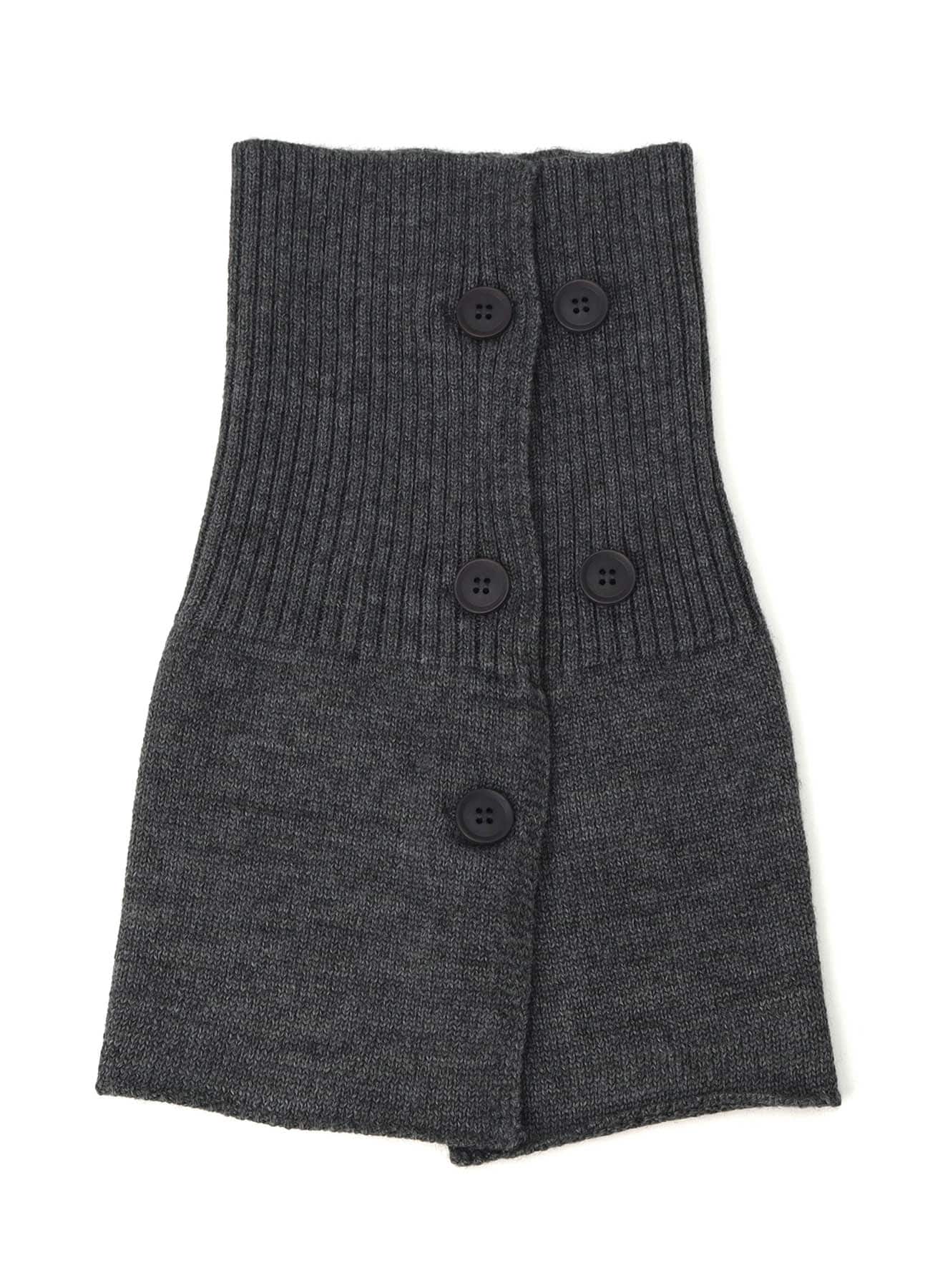 WOOL ACRYLIC JERSEY NECK WARMER