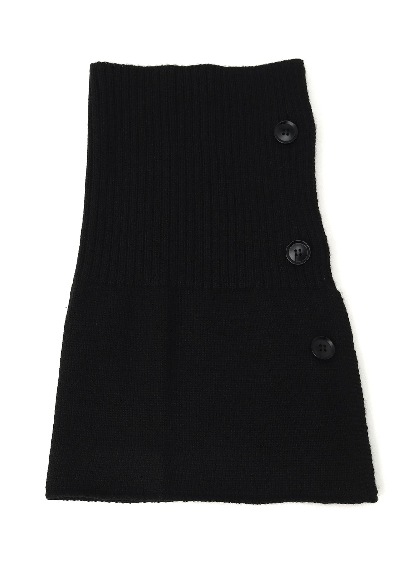 WOOL ACRYLIC JERSEY NECK WARMER