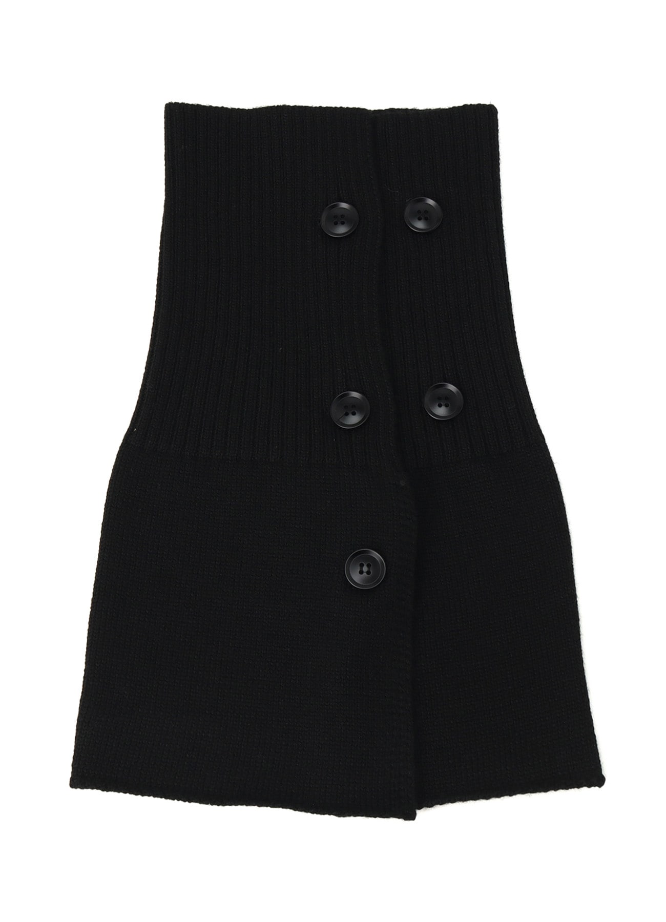 WOOL ACRYLIC JERSEY NECK WARMER