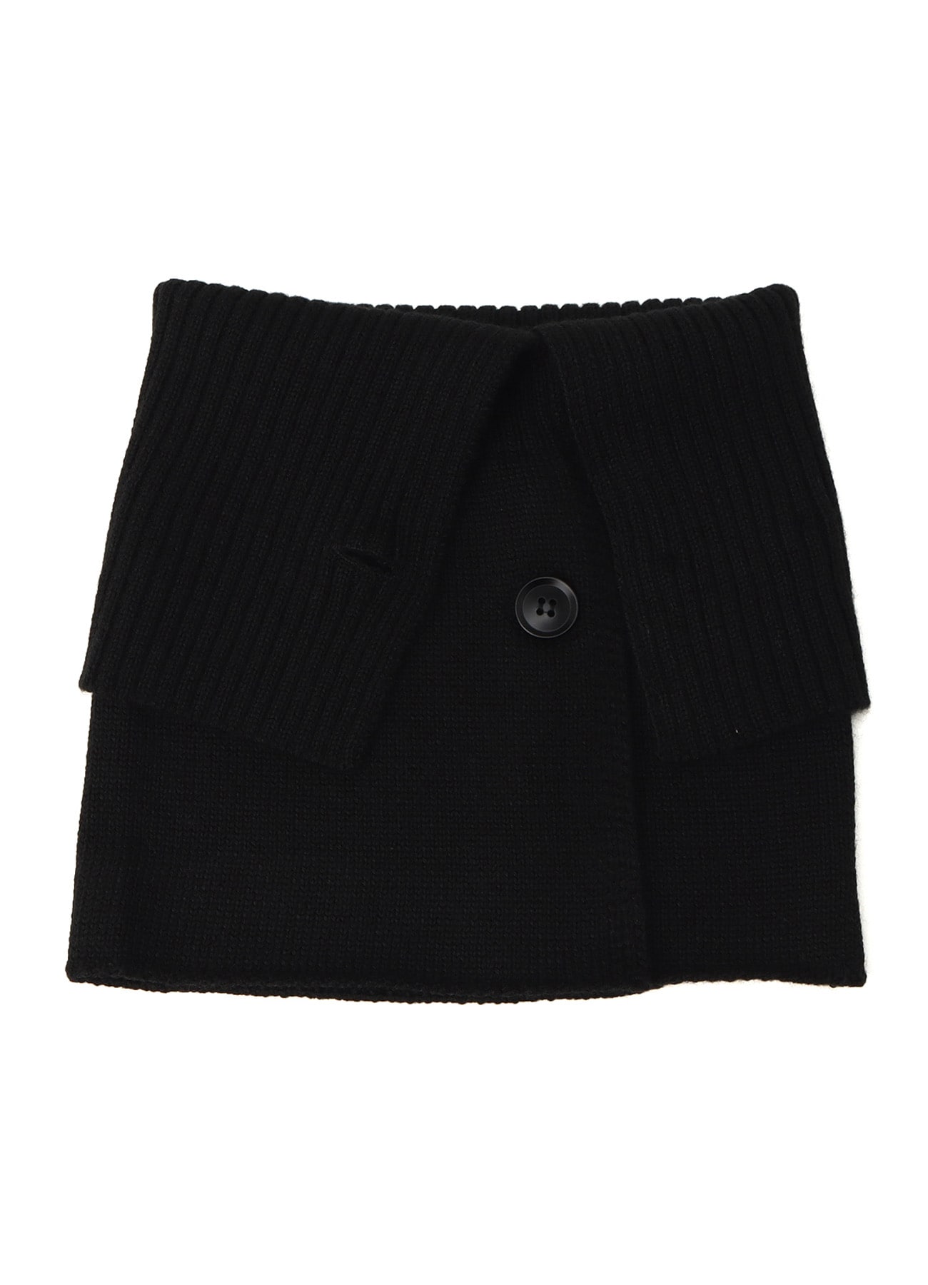 WOOL ACRYLIC JERSEY NECK WARMER