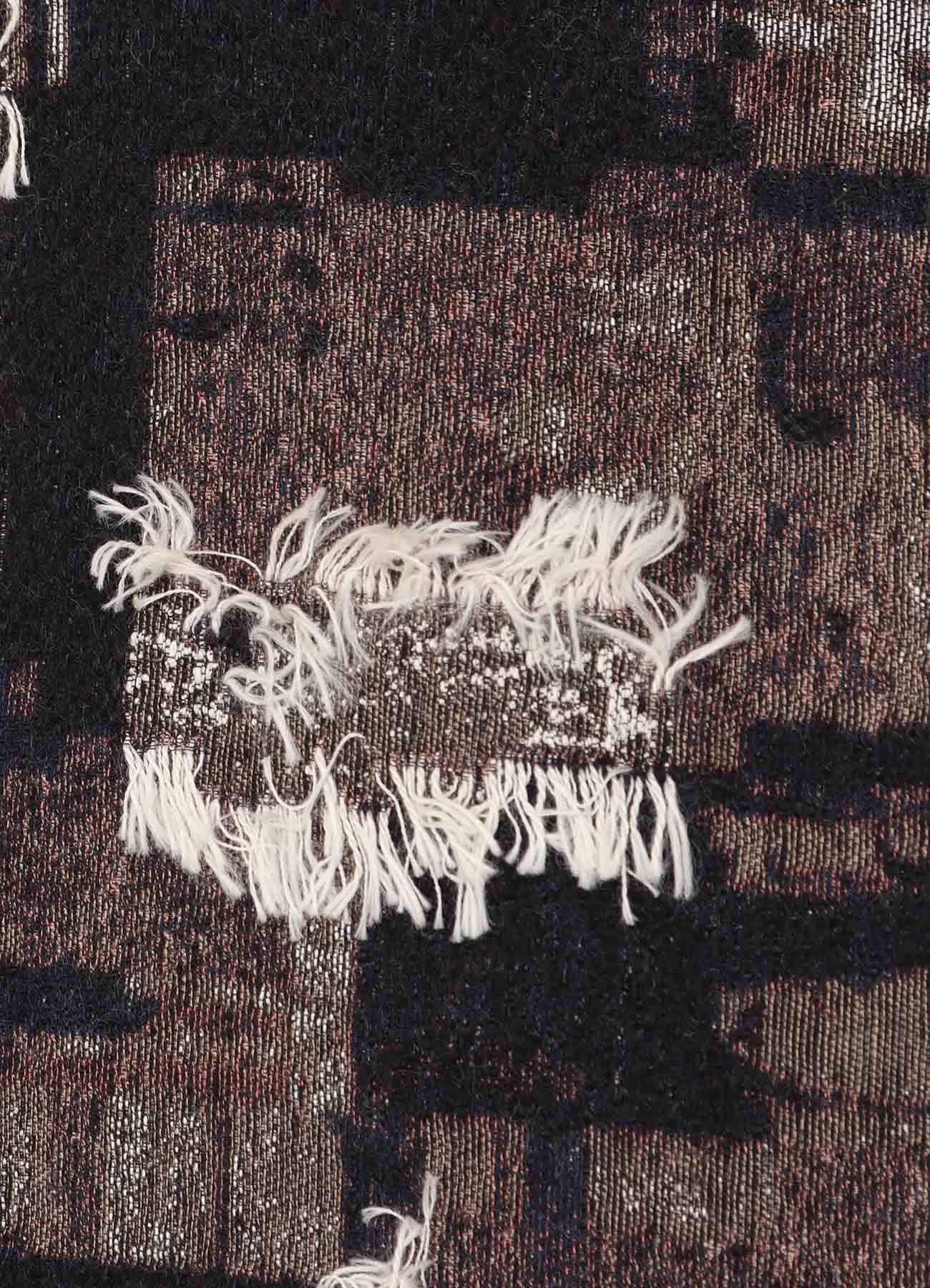 PATCHWORK CUT JACQUARD STOLE