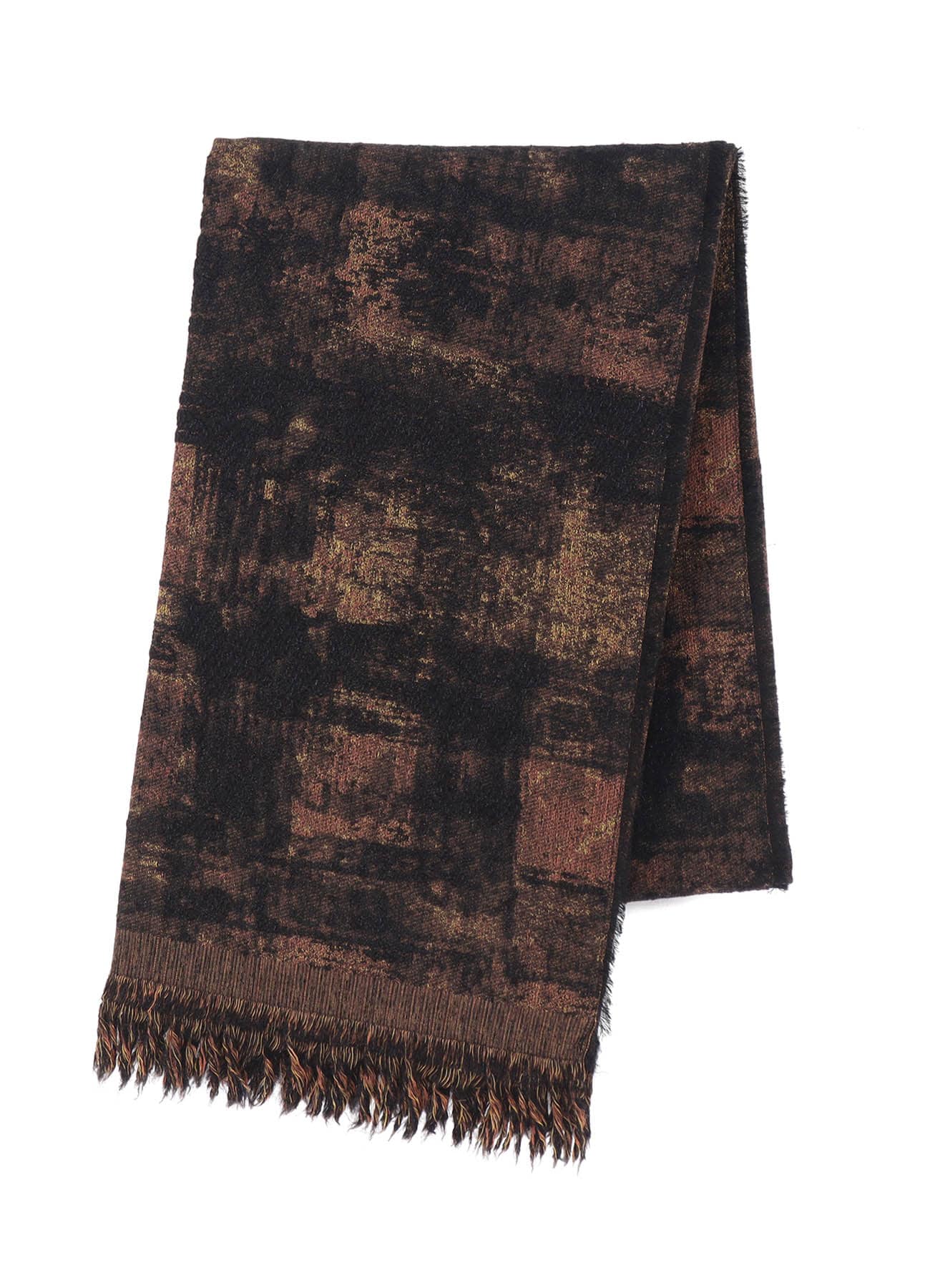 CHECK JACQUARD STOLE
