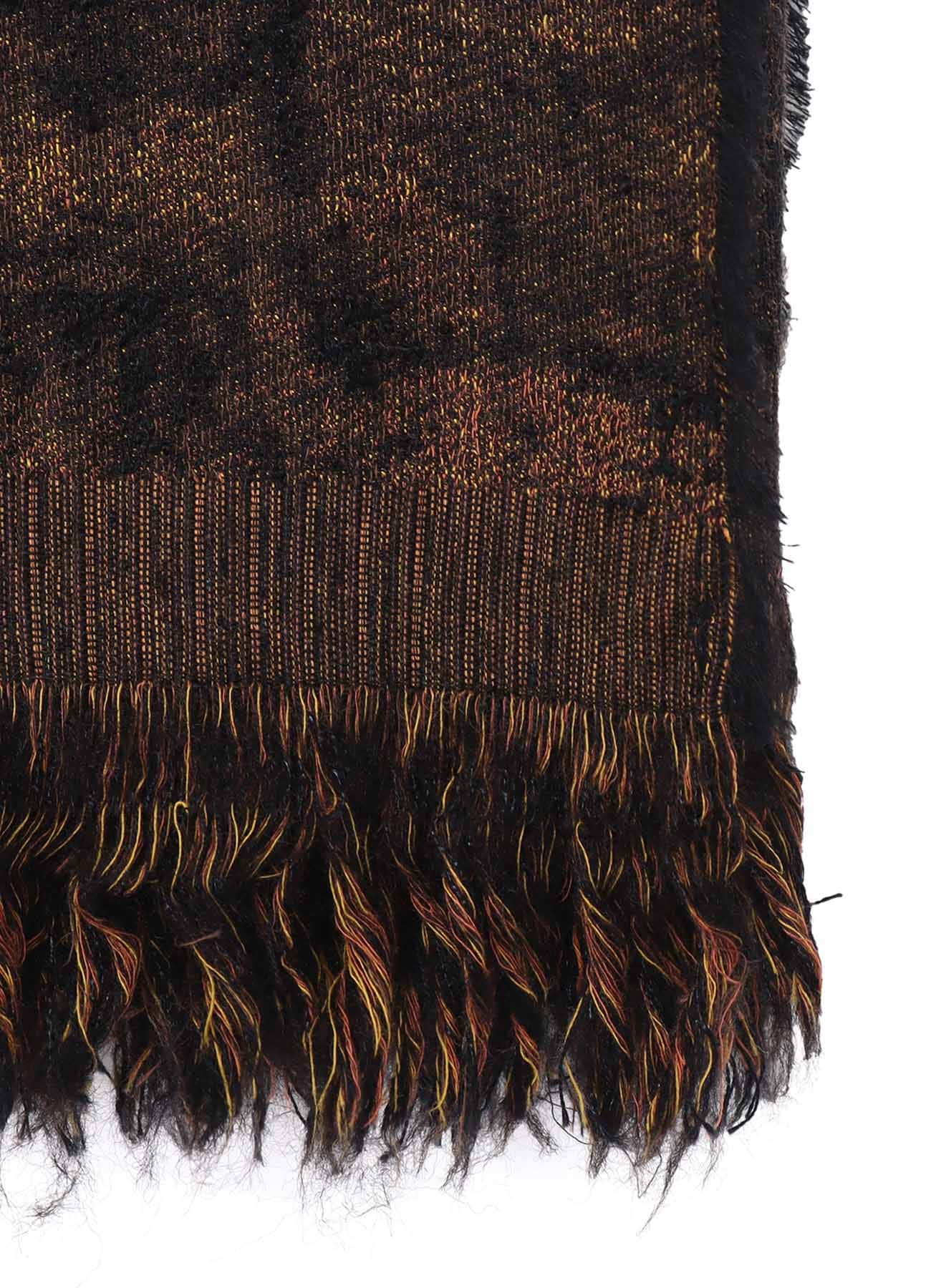 CHECK JACQUARD STOLE