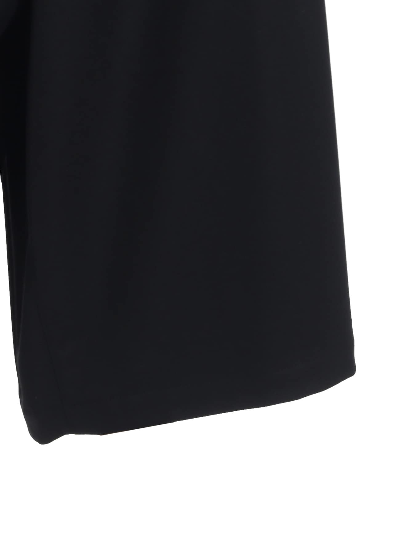 LAMB WOOL PRINTED MESSEGE EMBROIDERY CULOTTE PANTS