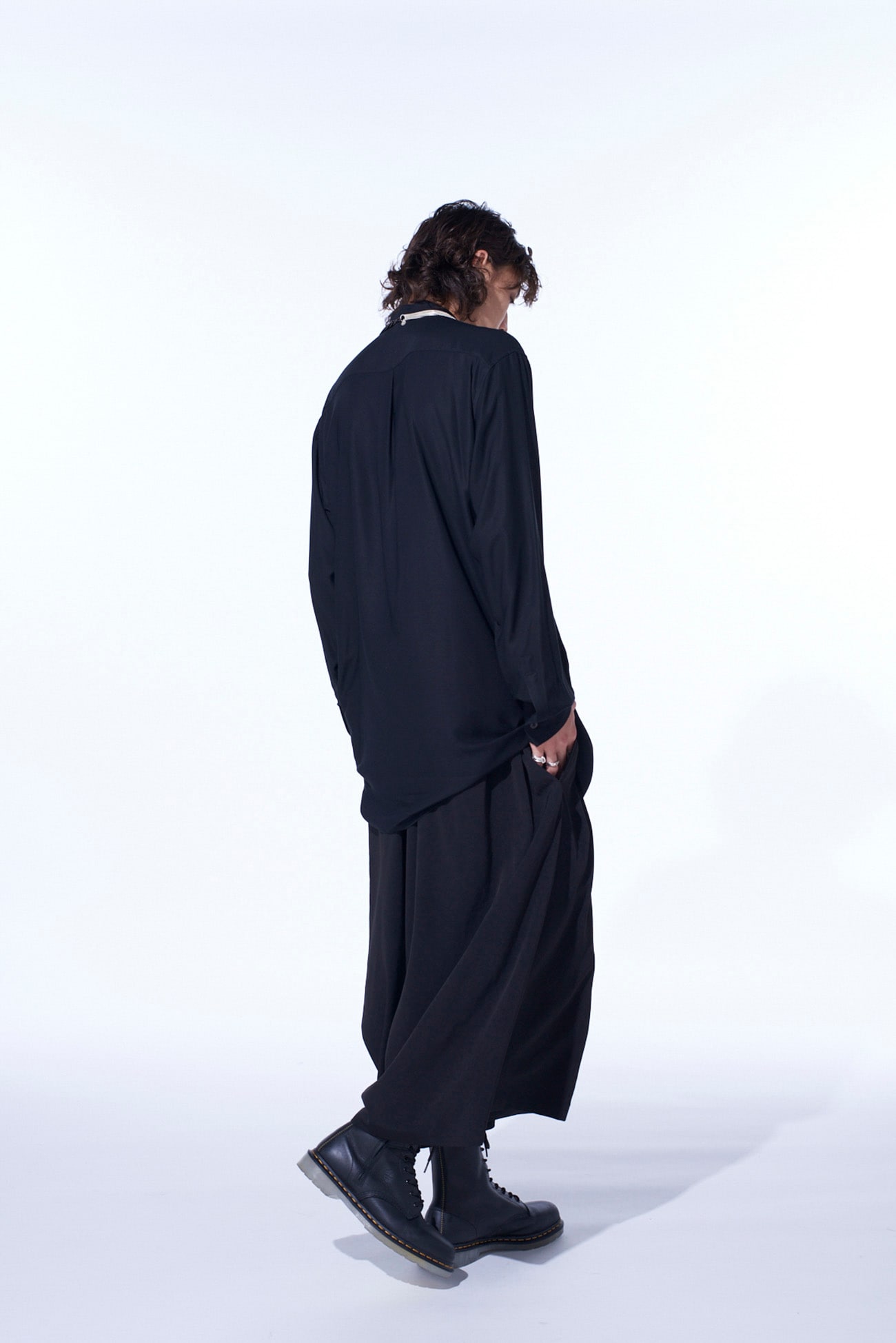 CREPE de CHINE CULOTTE PANTS