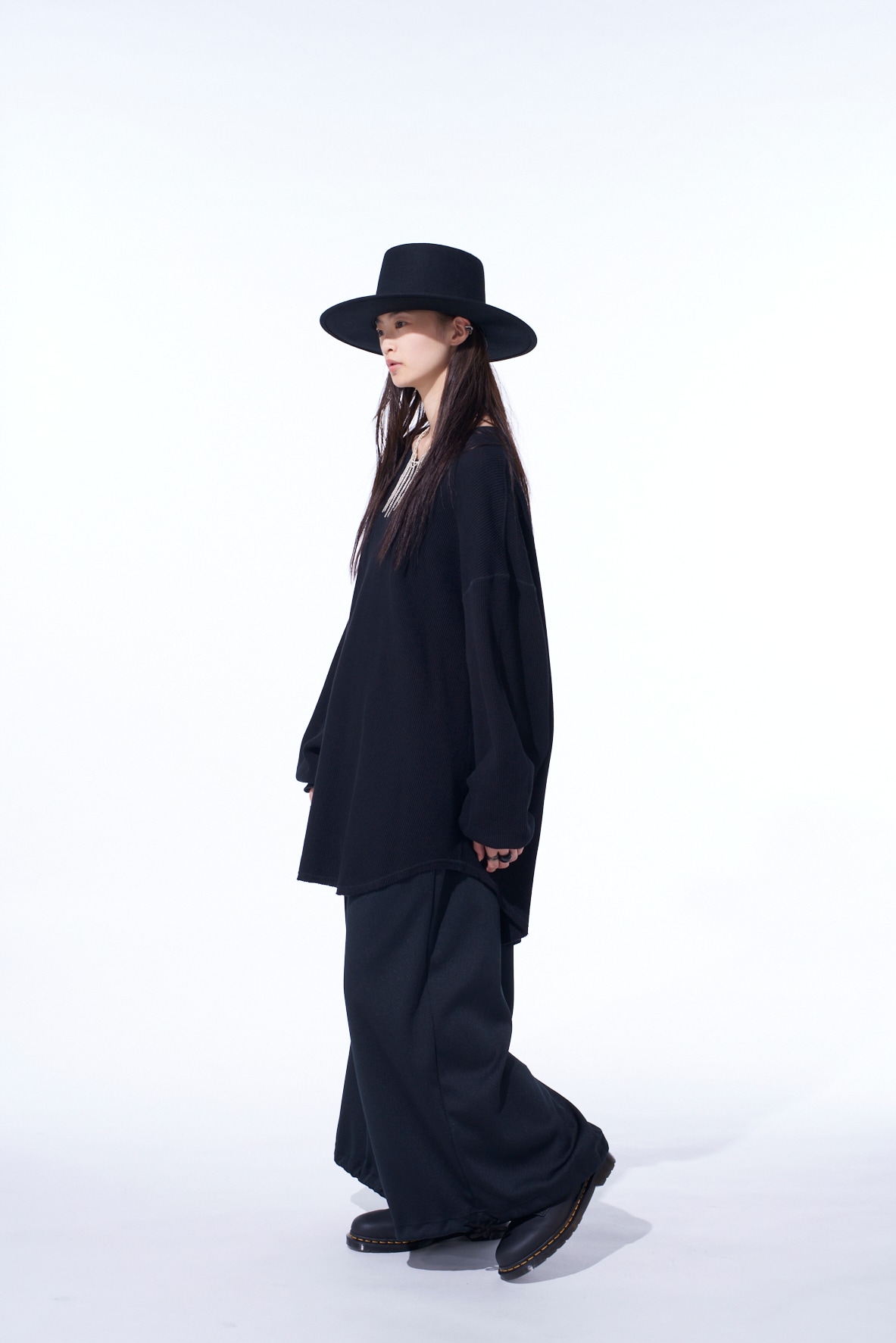 PE/SMOOTH HAKAMA BALLOON PANTS