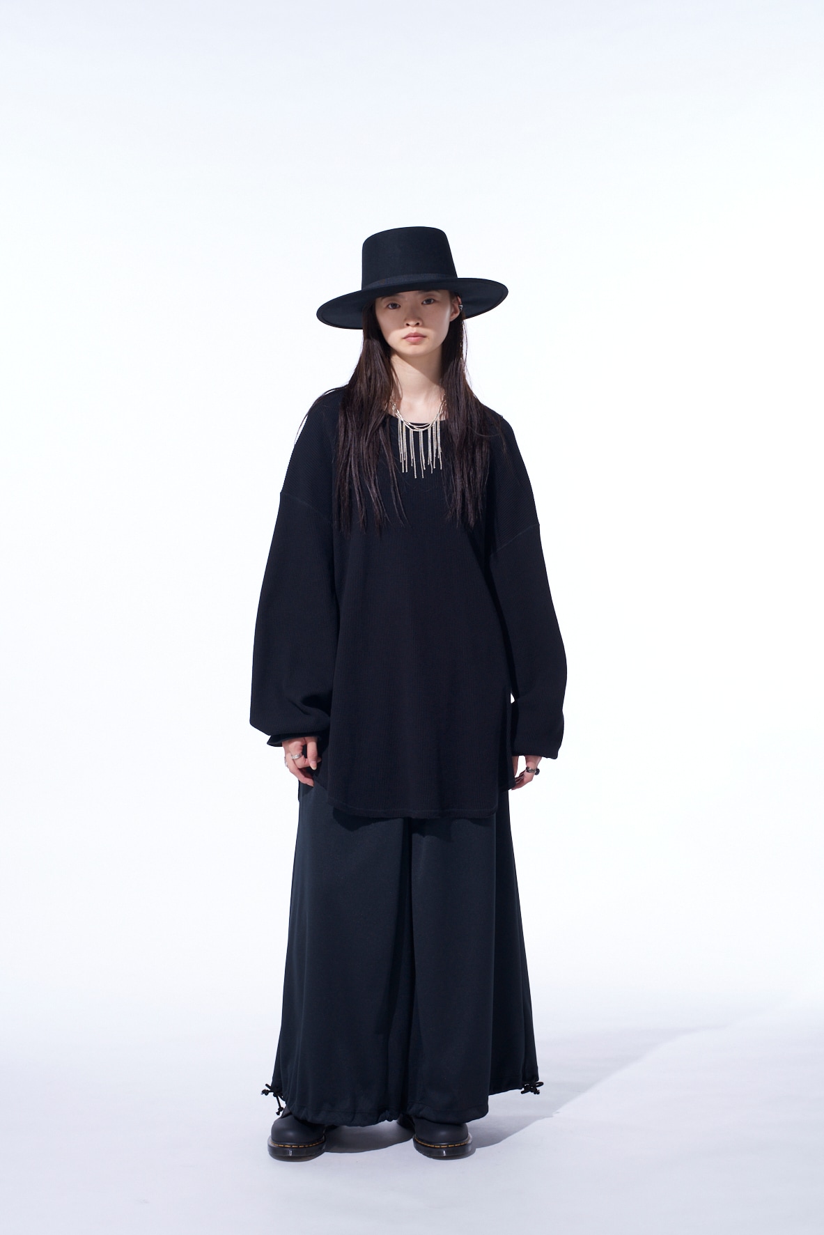 PE/SMOOTH HAKAMA BALLOON PANTS