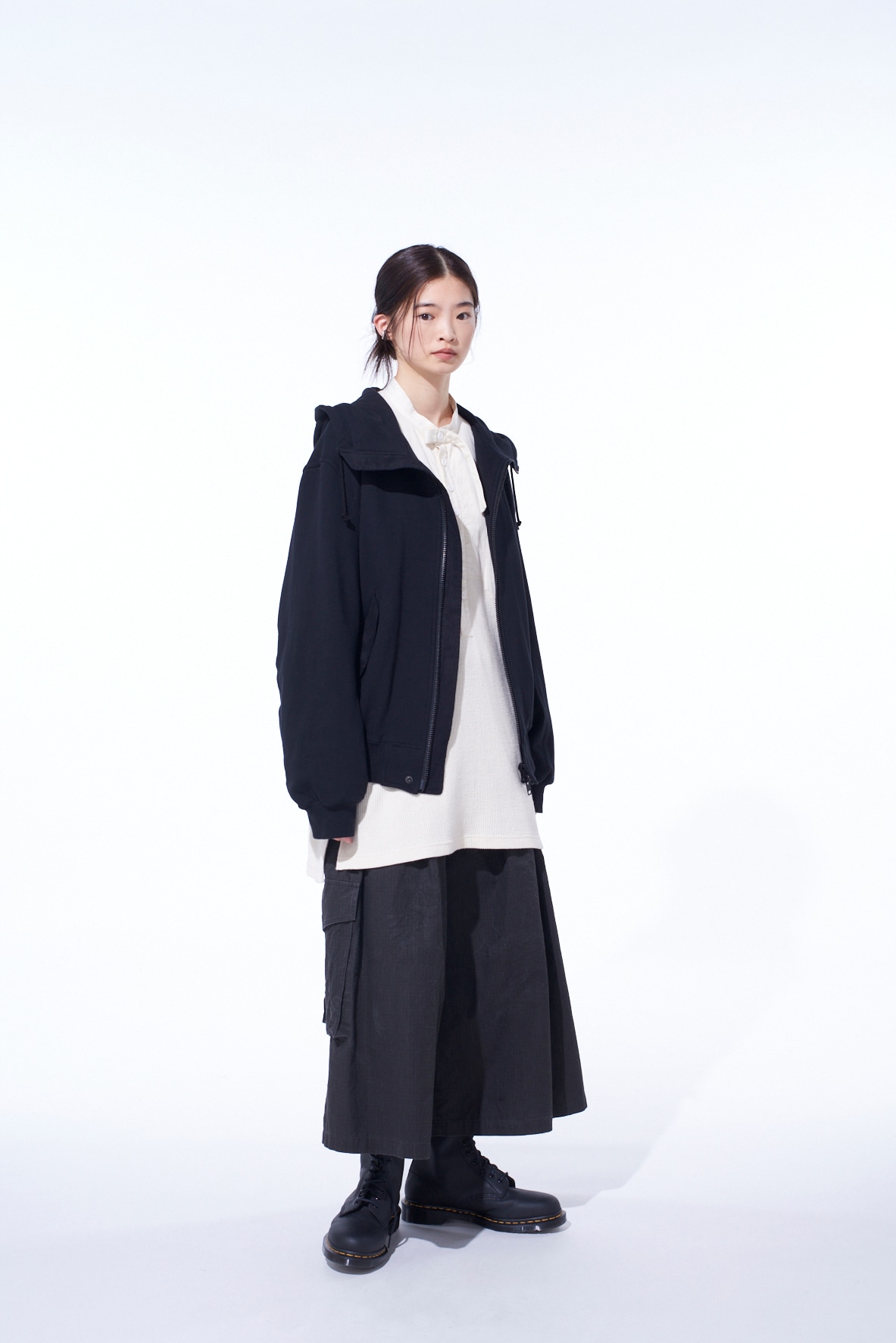 PIGMENT PRINT RIPSTOP CARGO CULOTTE PANTS