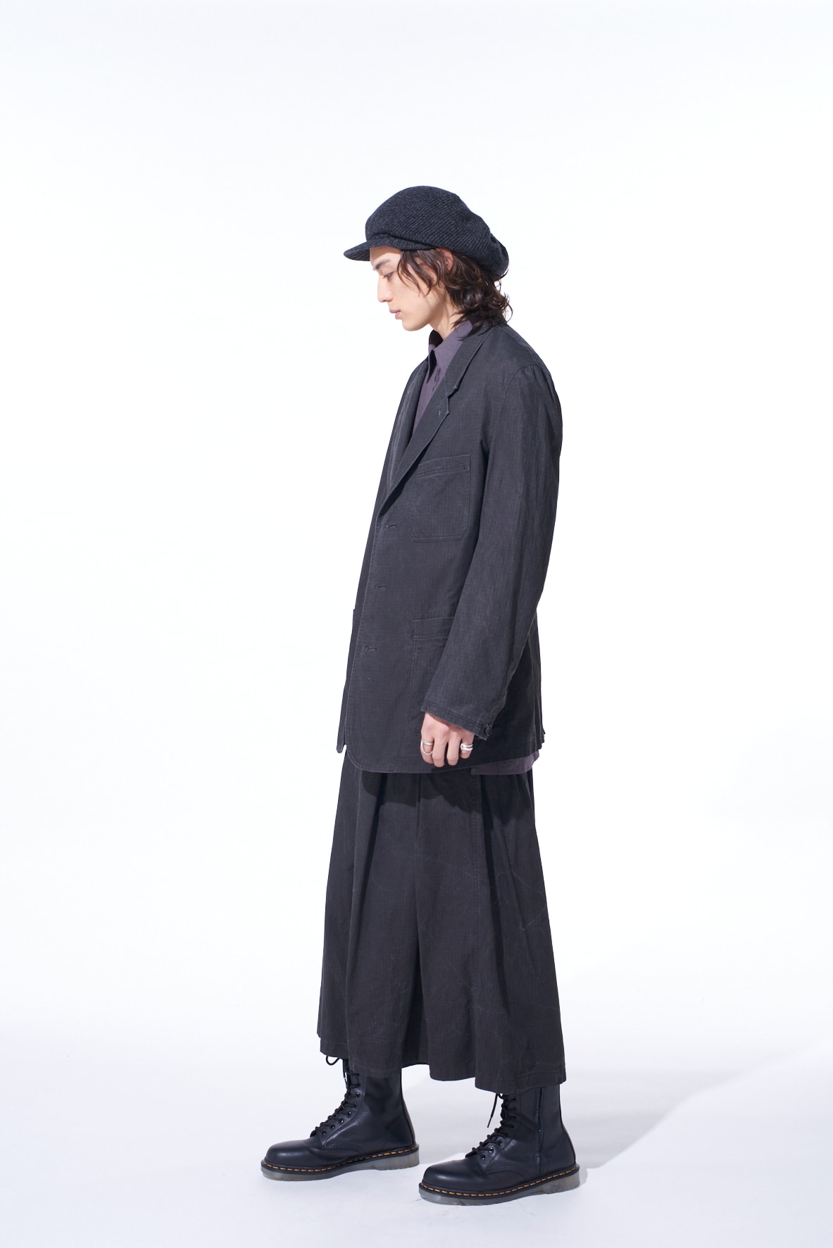 PIGMENT PRINT RIPSTOP CARGO CULOTTE PANTS