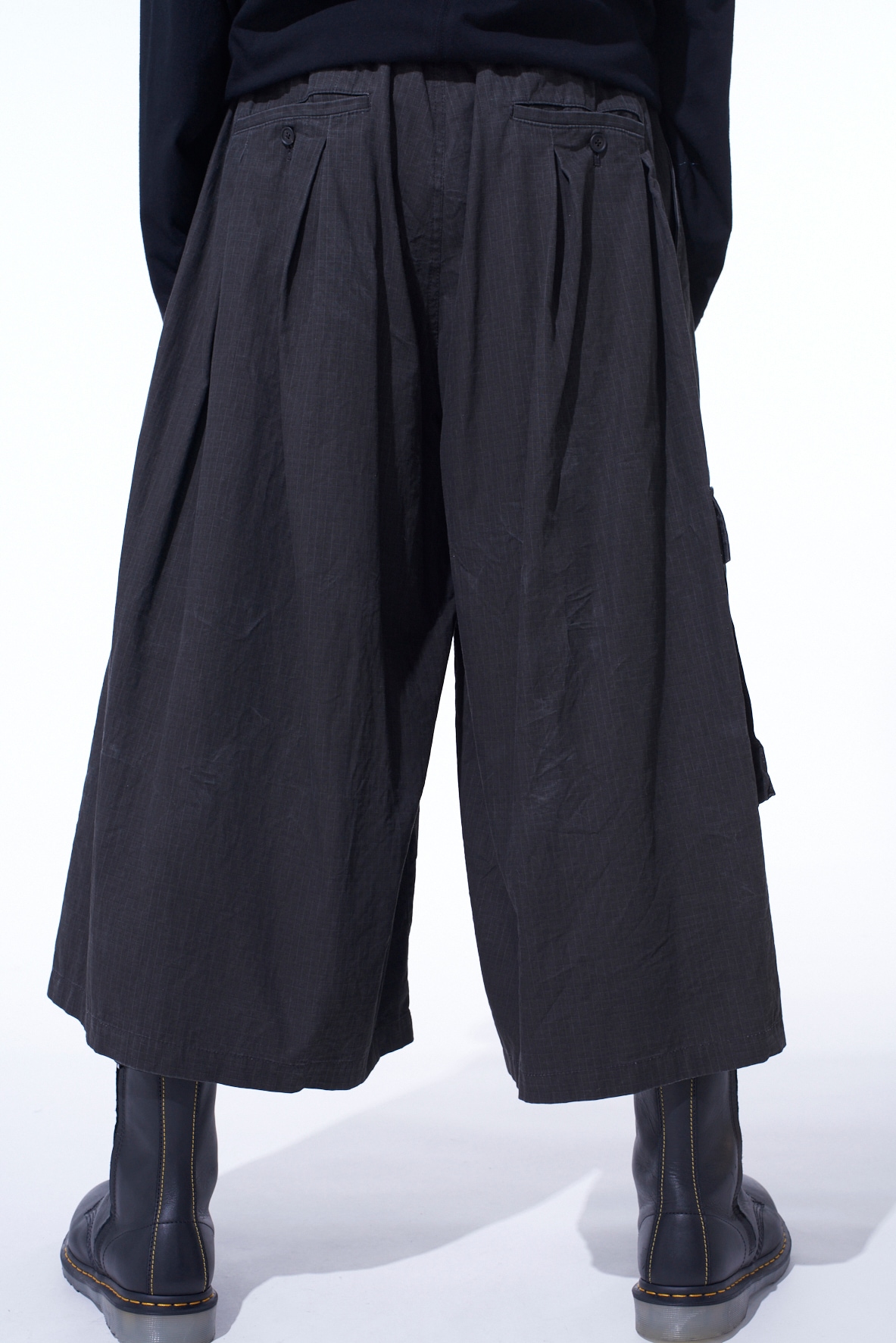 PIGMENT PRINT RIPSTOP CARGO CULOTTE PANTS