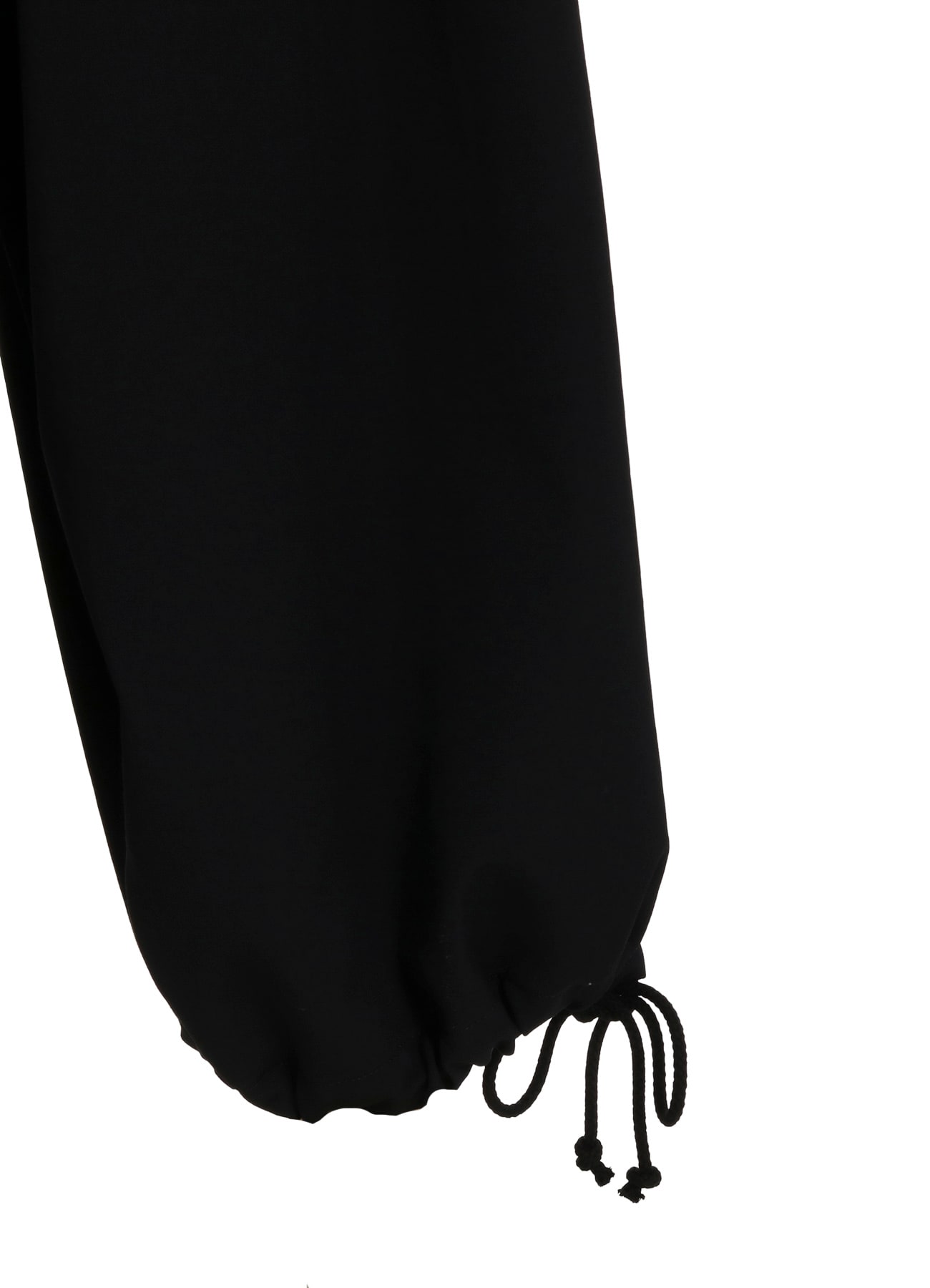 WASHER WOOL GABARDINE PRINT EMBROIDERY BALLOON PANTS