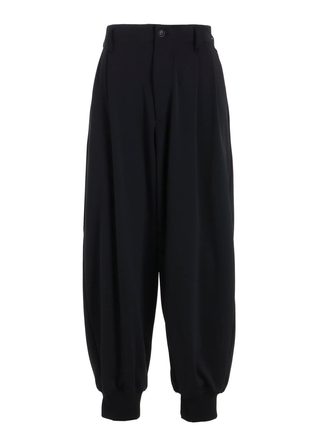 PE/SMOOTH TWO-TUCK RIB PANTS