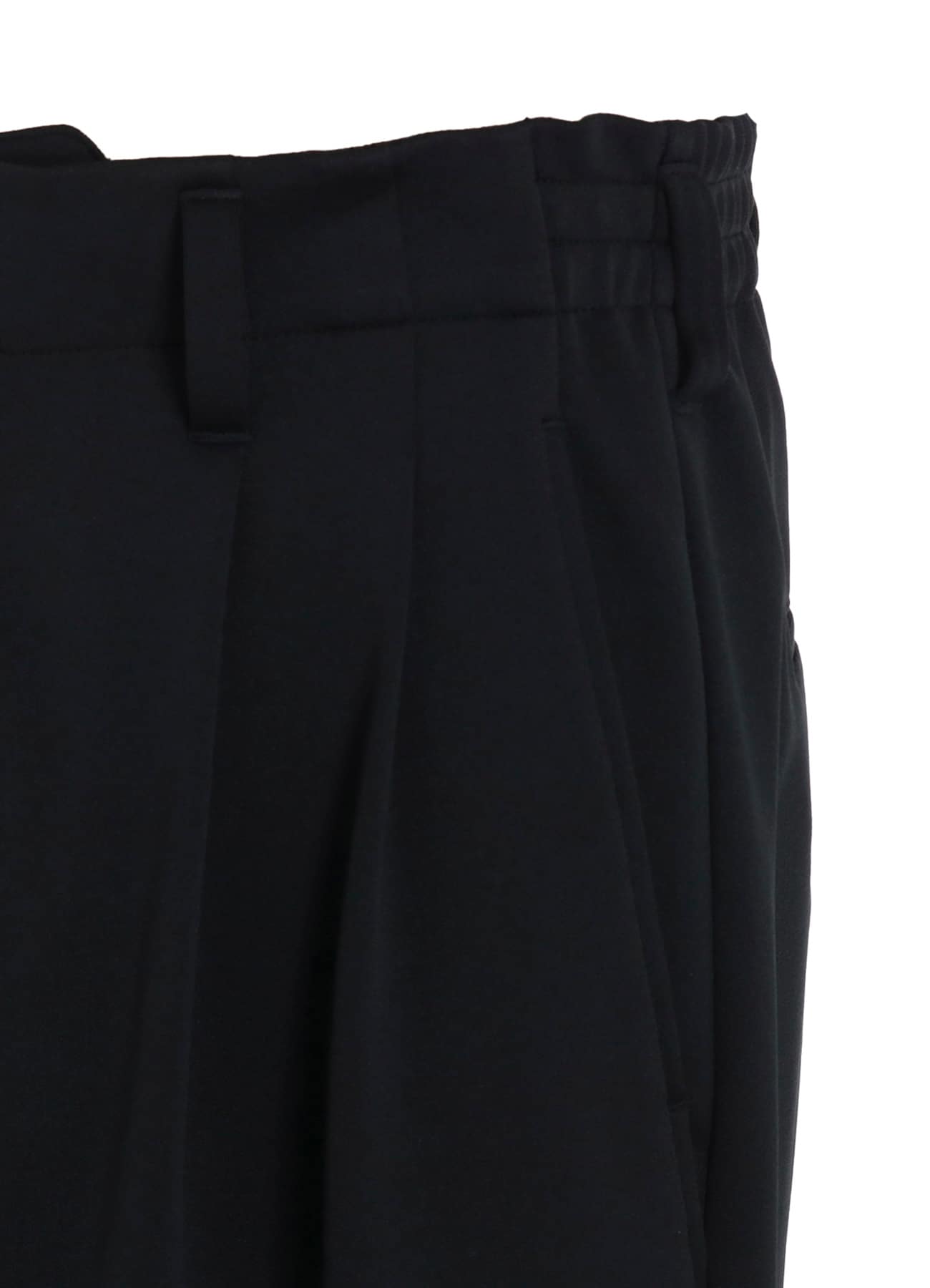 PE/SMOOTH TWO-TUCK RIB PANTS
