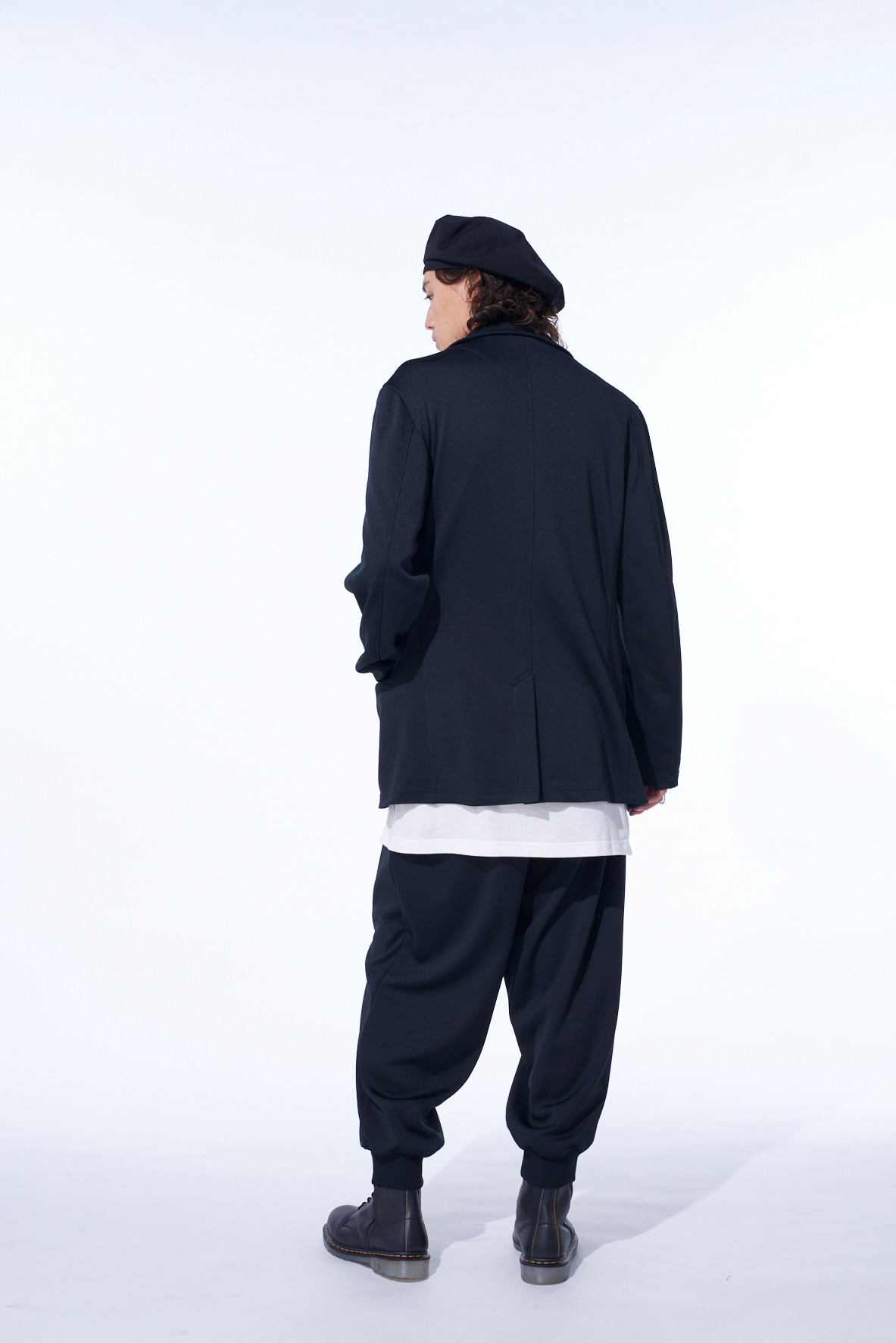 PE/SMOOTH TWO-TUCK RIB PANTS