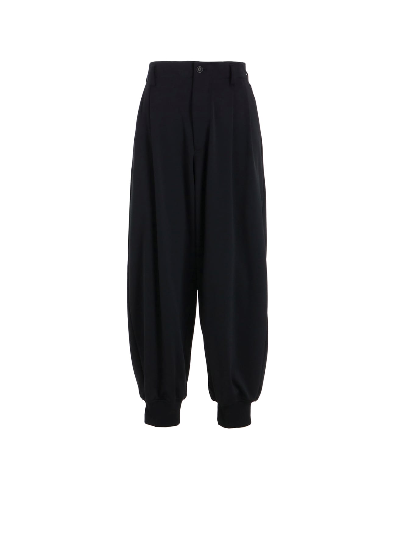 PE/SMOOTH TWO-TUCK RIB PANTS