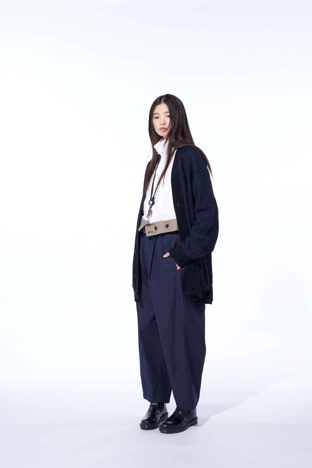 MOLESKIN HIGH WAIST PANTS