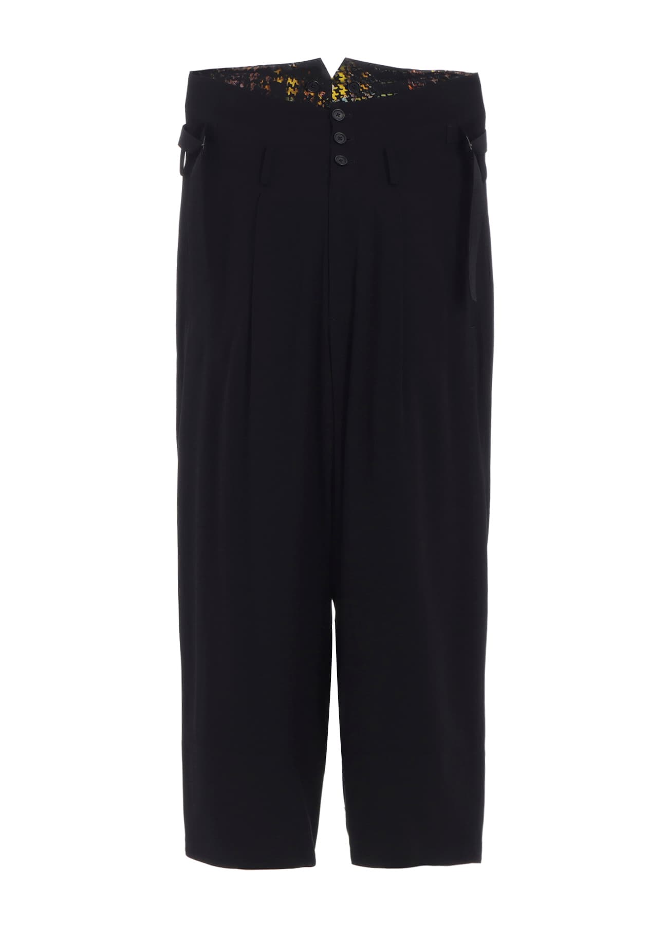 HIDDEN YELLOW INKGLEN FOLDOVER SUSPENDER PANTS