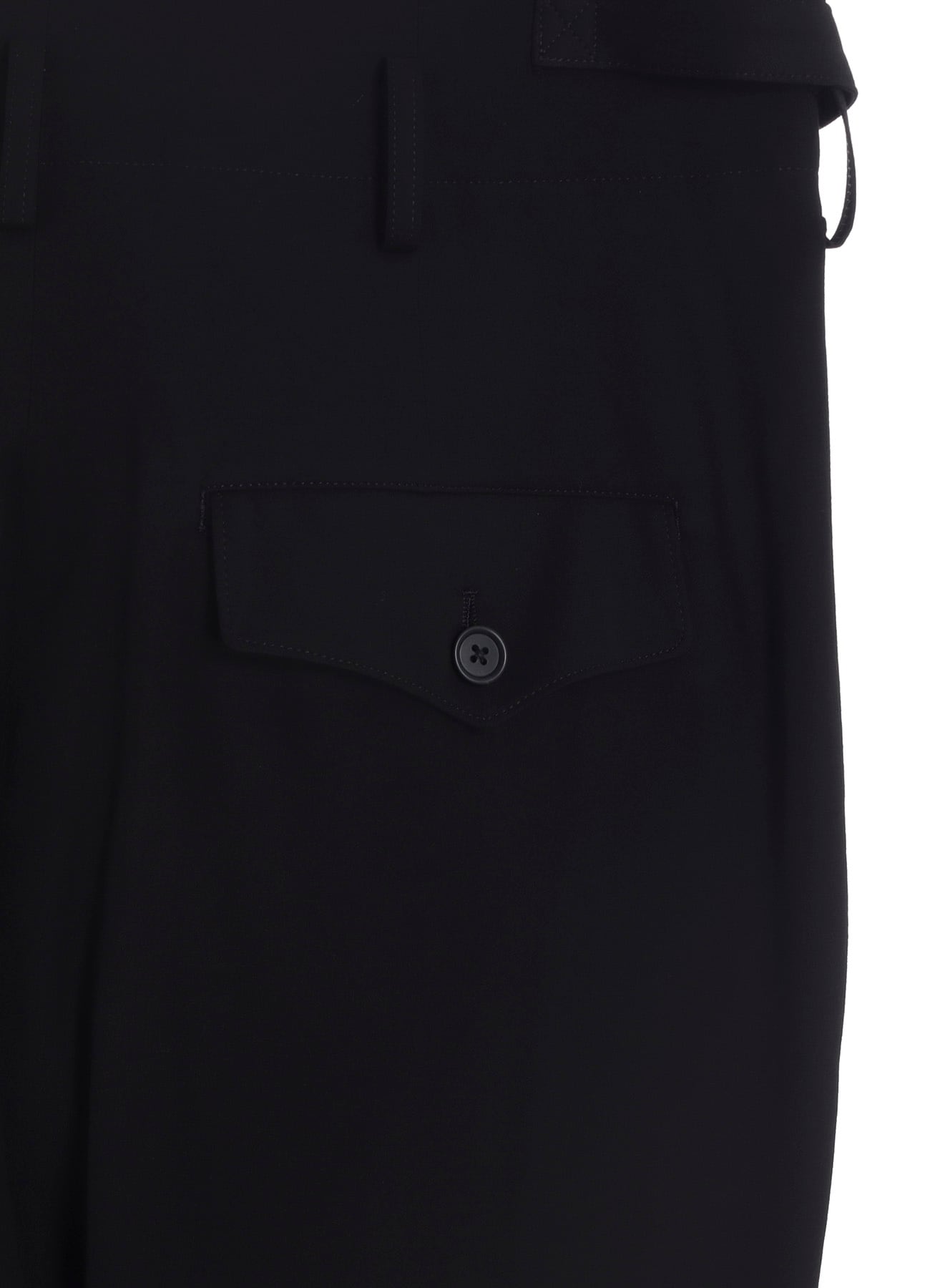 HIDDEN YELLOW INKGLEN FOLDOVER SUSPENDER PANTS