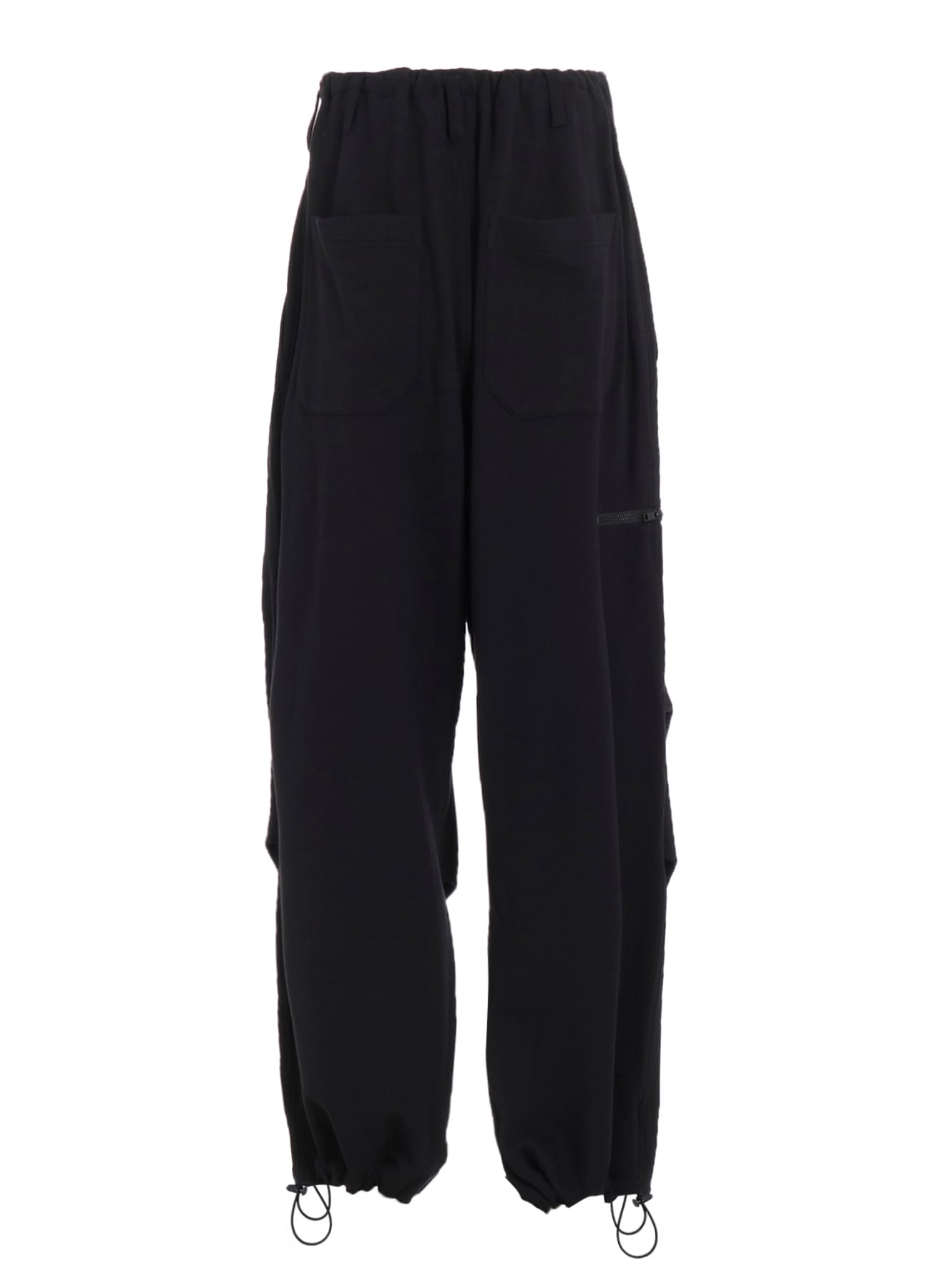 FRENCH TERRY TUCKED PANTS
