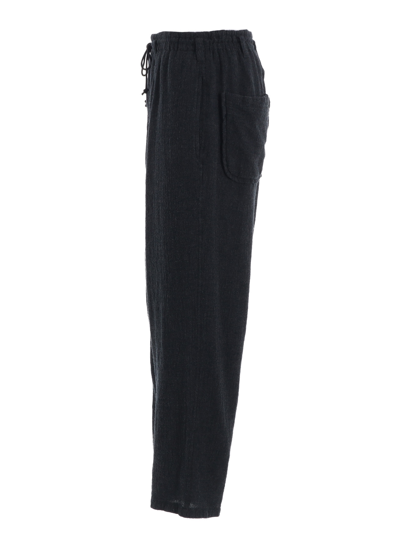 WOOL GAUZE ELASTIC PANTS