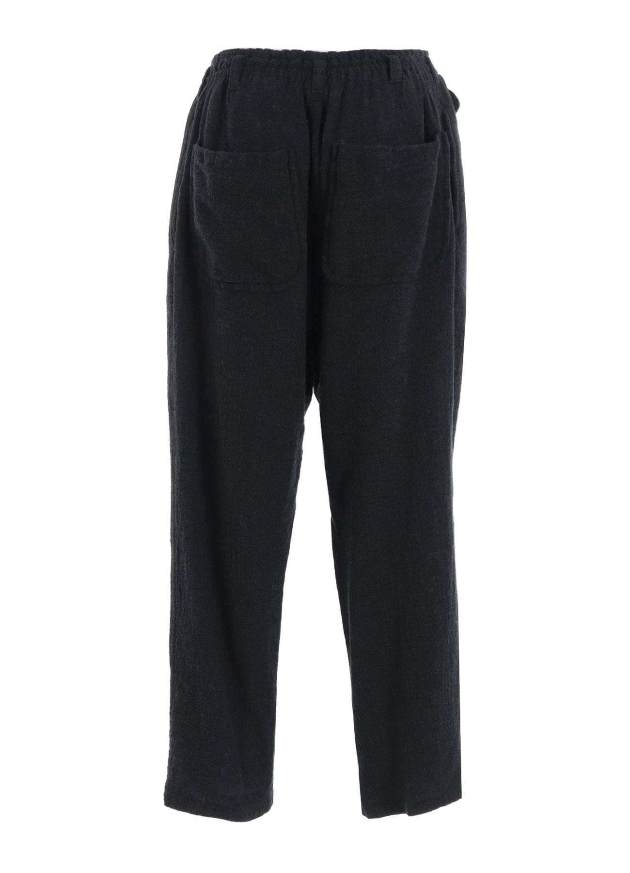 WOOL GAUZE ELASTIC PANTS