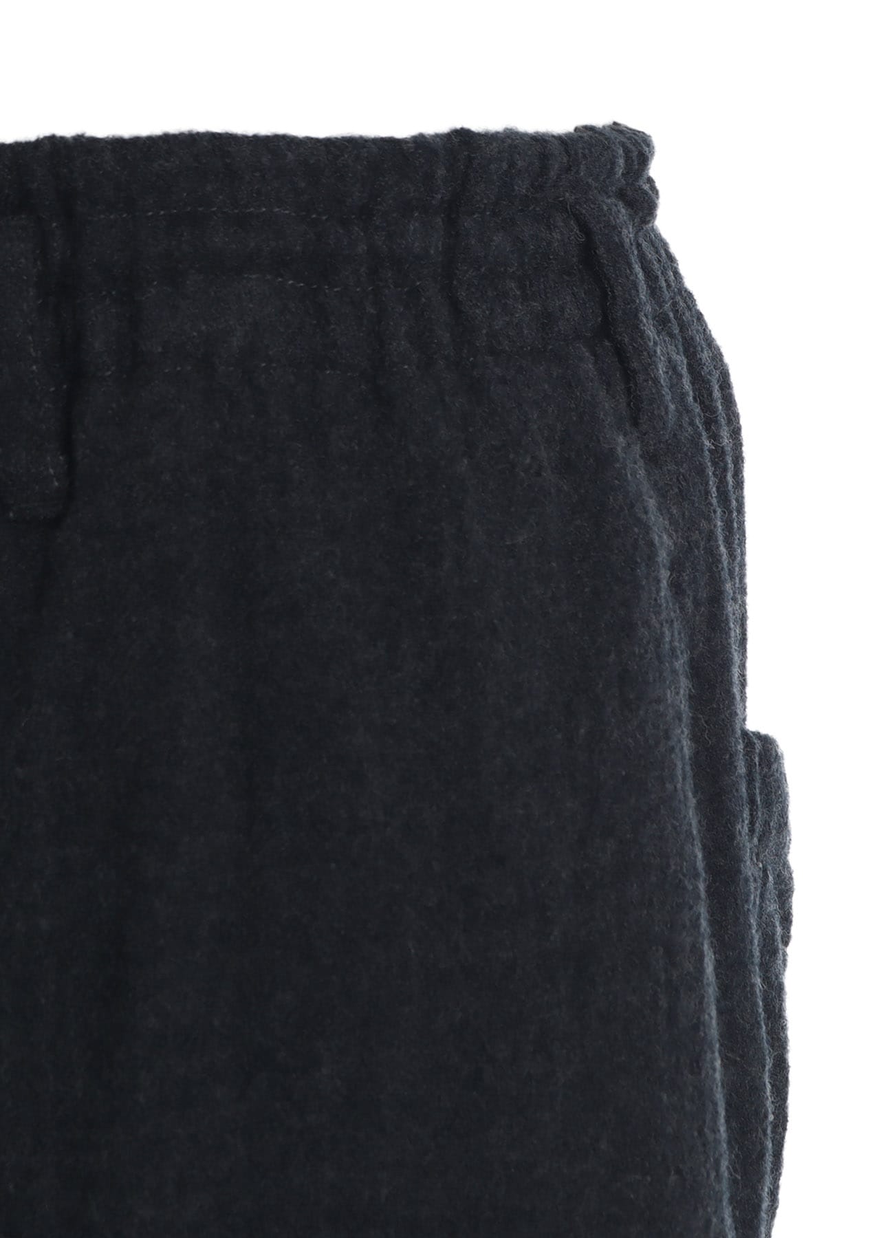 WOOL GAUZE ELASTIC PANTS
