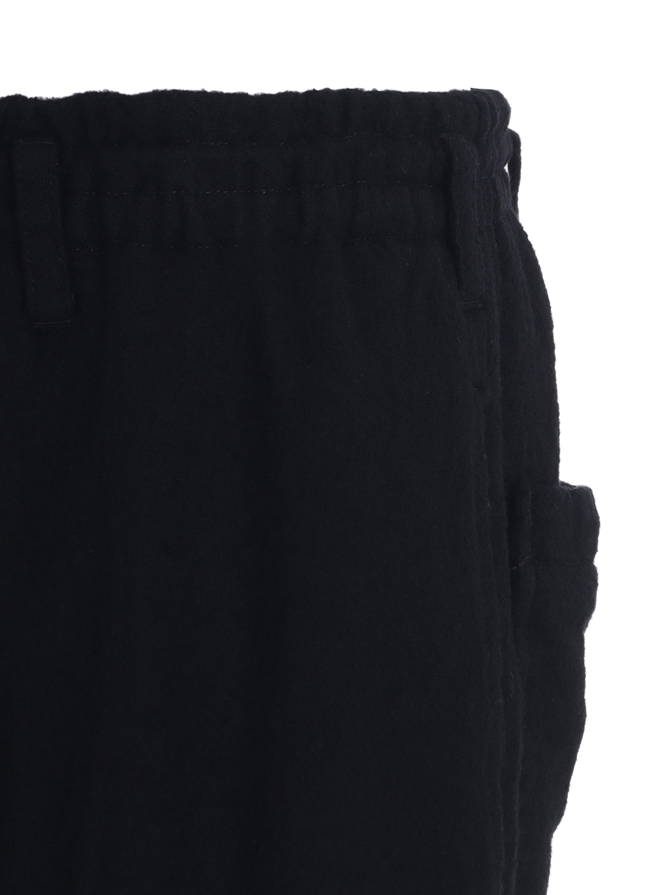 WOOL GAUZE ELASTIC PANTS