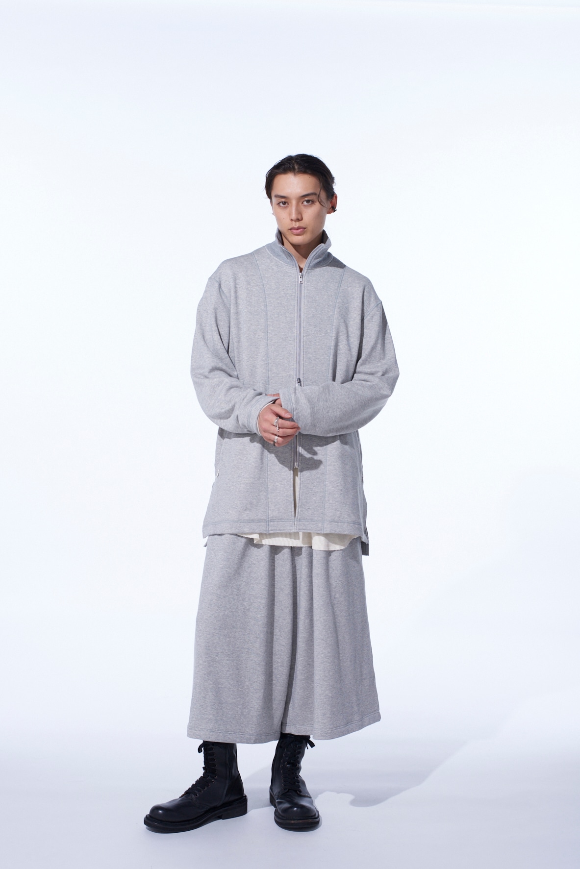 FRENCH TERRY CULOTTE PANTS