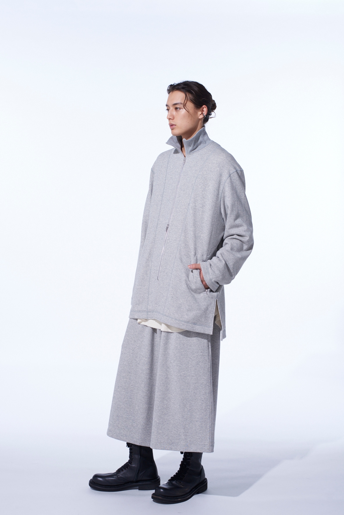 FRENCH TERRY CULOTTE PANTS