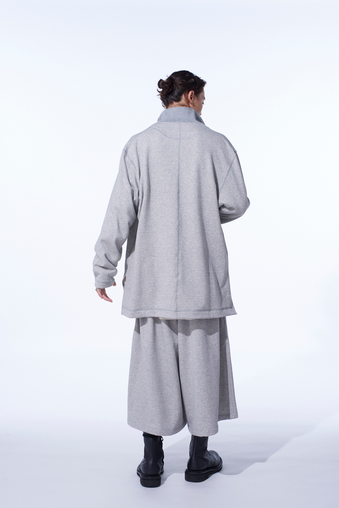 FRENCH TERRY CULOTTE PANTS