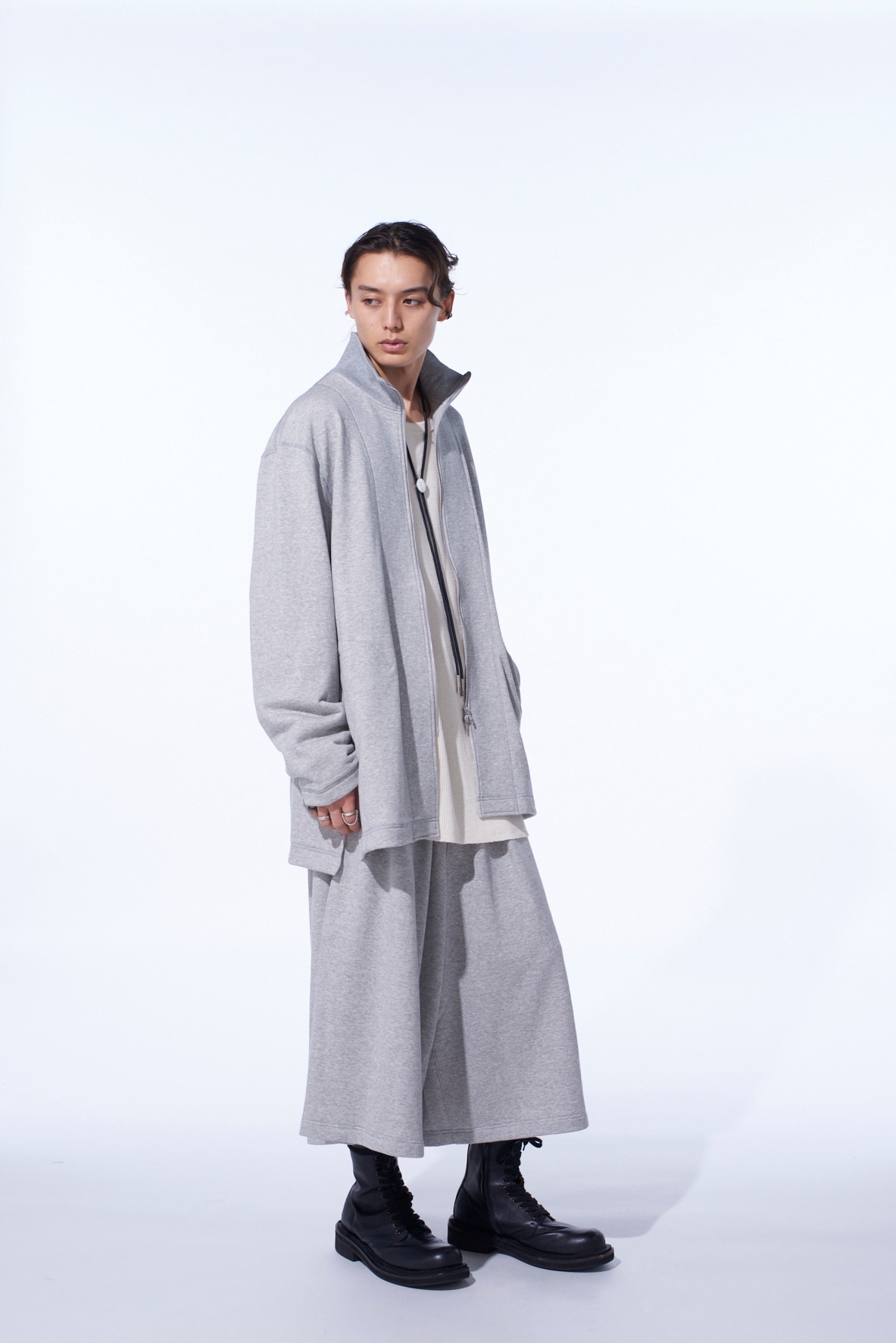 FRENCH TERRY CULOTTE PANTS