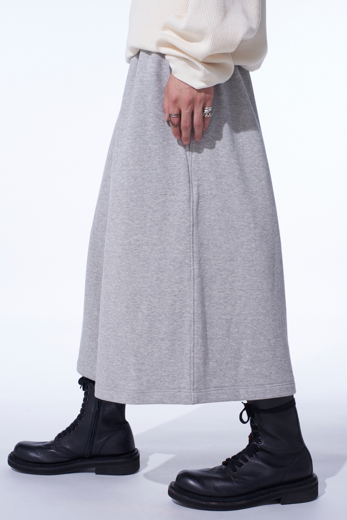 FRENCH TERRY CULOTTE PANTS